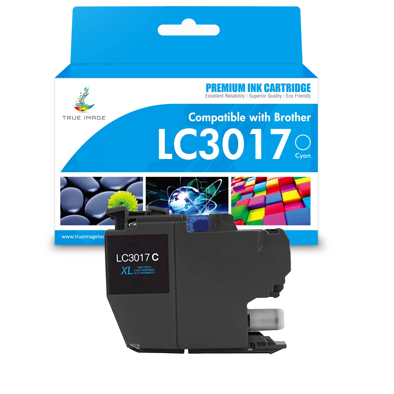 Compatible Brother LC3017 Ink Cartridge - Single Pack - High Yield - Image 2
