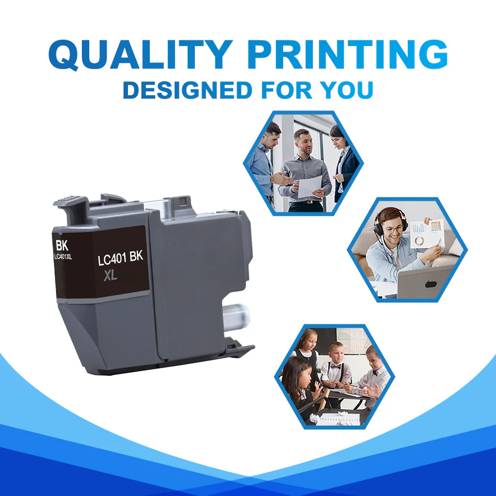 Compatible Brother LC401XL Black Ink Cartridge | With Smart Chip - Image 4