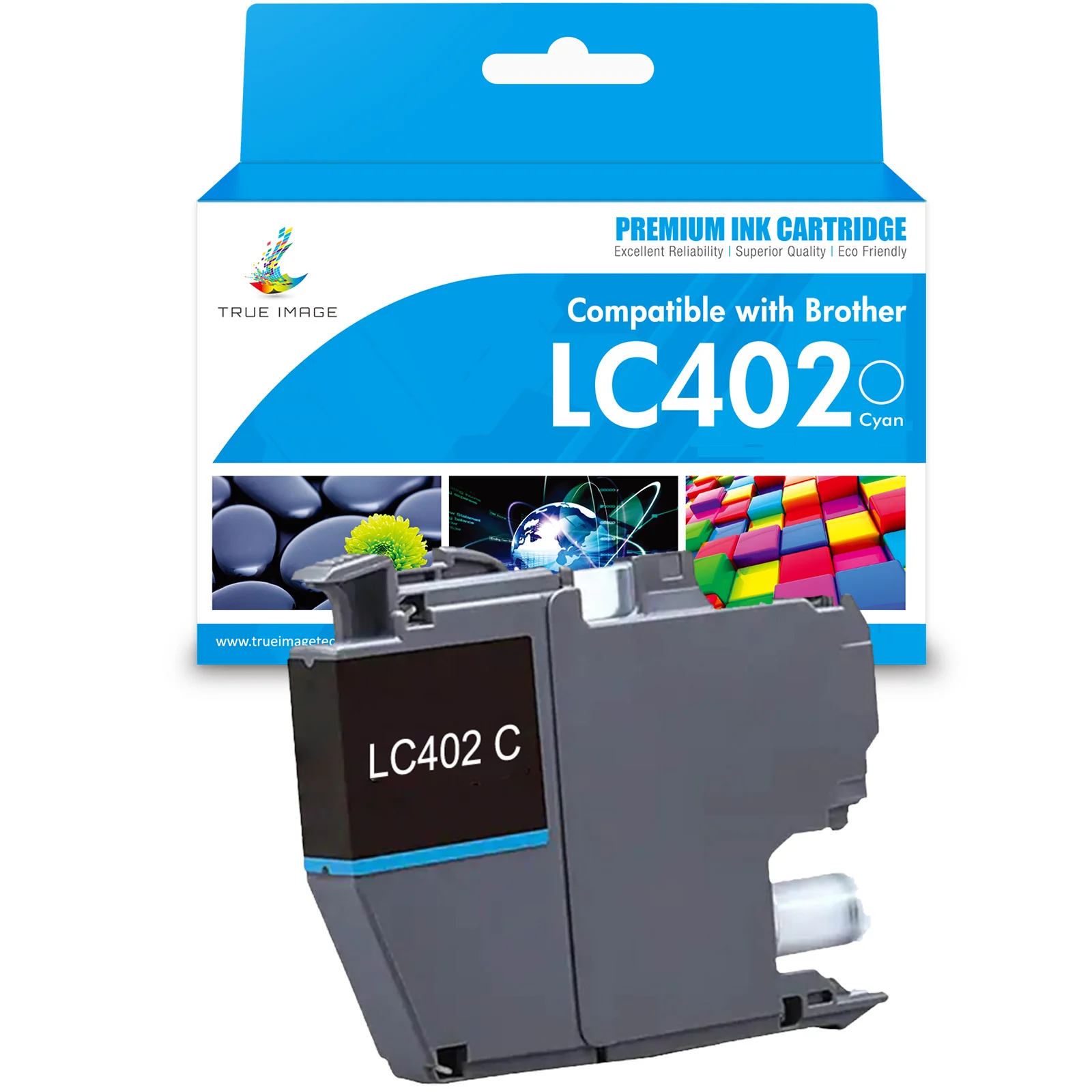 Compatible Brother LC402 Ink Cartridge K/C/M/Y - Image 2