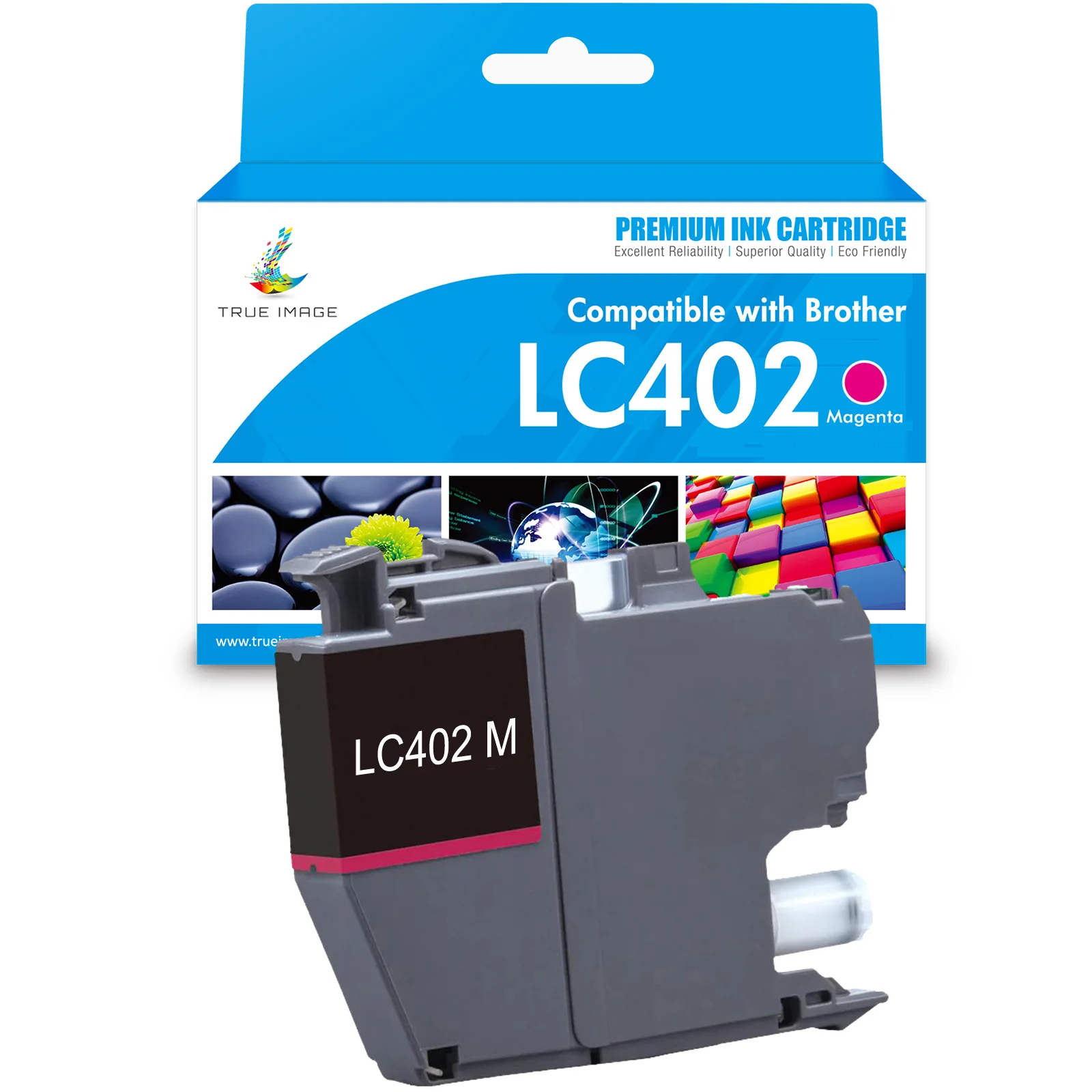 Compatible Brother LC402 Ink Cartridge K/C/M/Y - Image 3