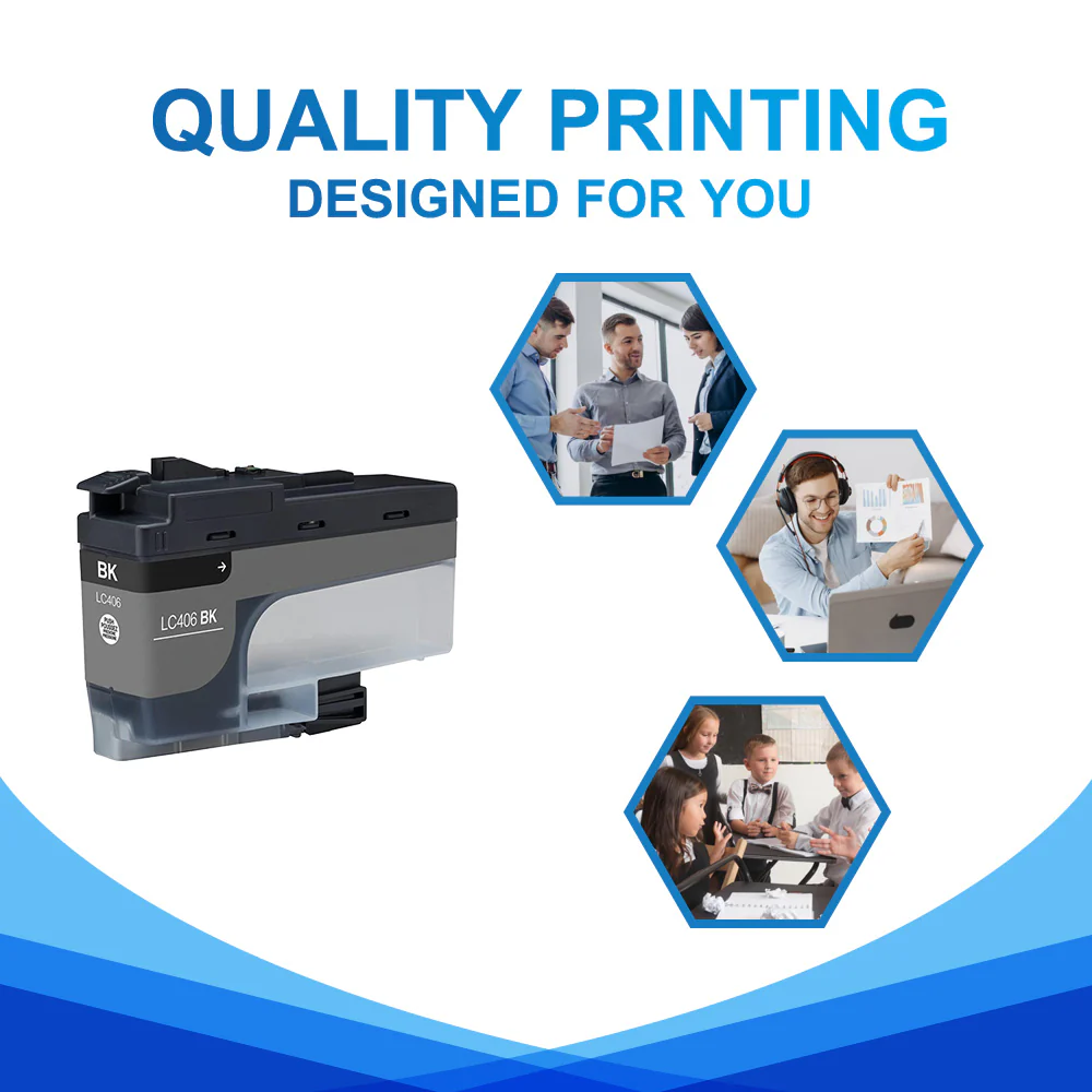 Compatible Brother LC406 Black Ink Cartridge | With Smart Chip - Image 4