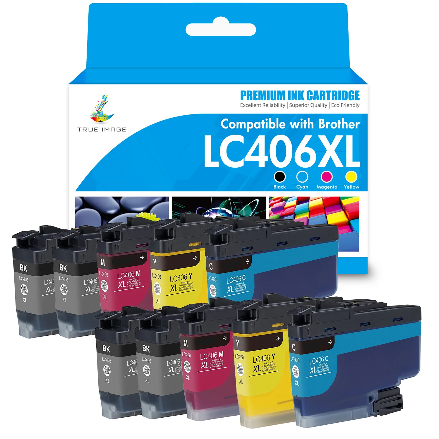 Compatible Brother LC406 LC406XL Ink Cartridge Multi-Pack | With Smart Chip - Image 11