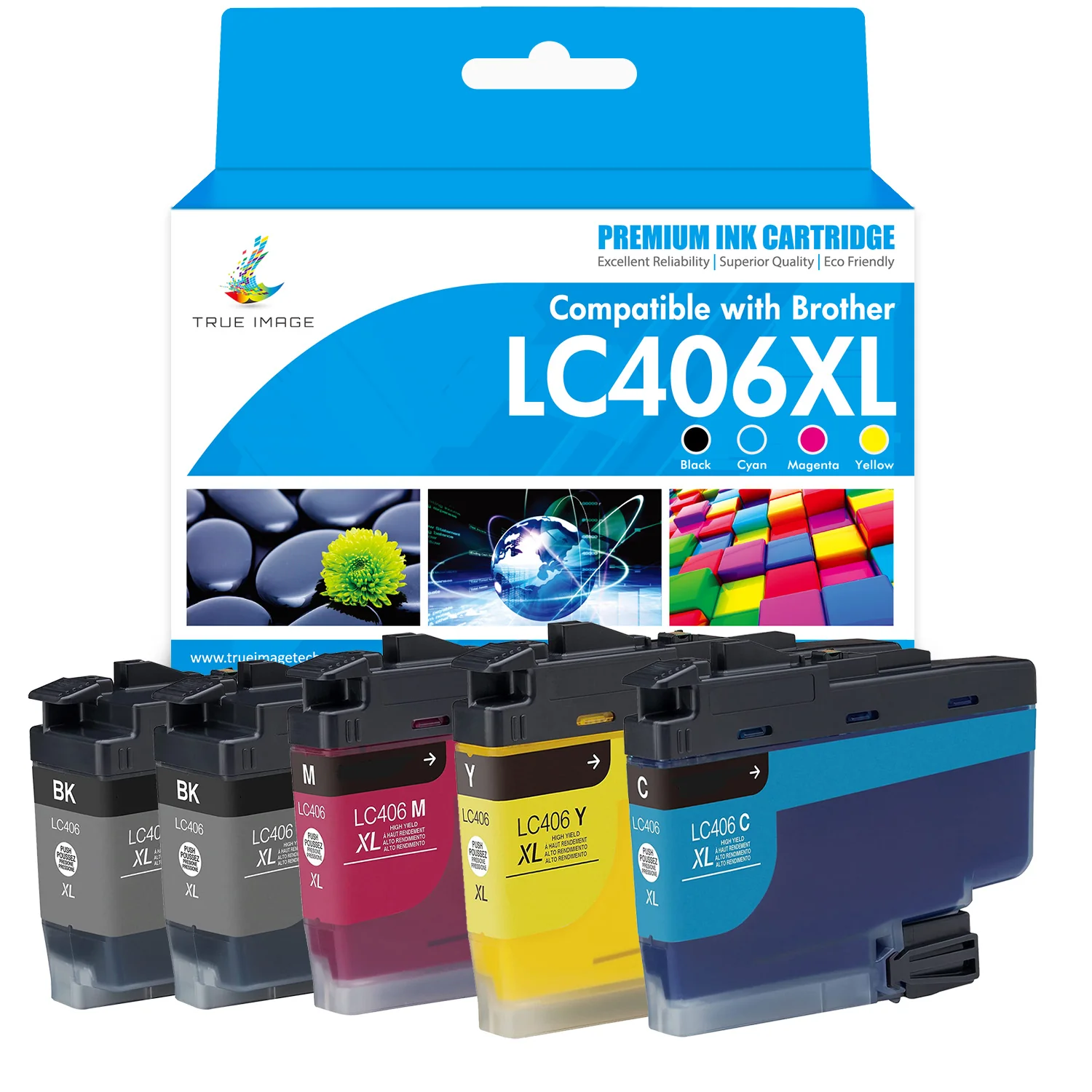 Compatible Brother LC406 LC406XL Ink Cartridge Multi-Pack | With Smart Chip - Image 9