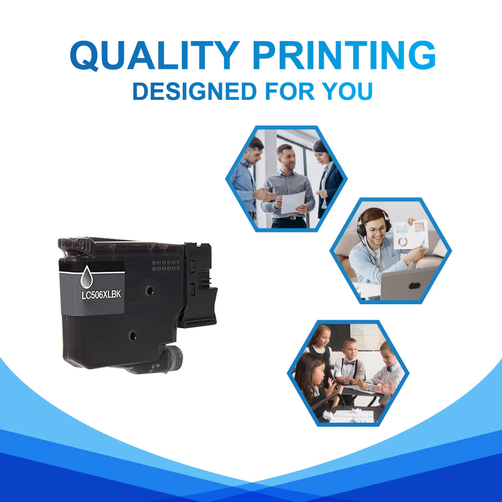 Compatible Brother LC506XL Black Ink Cartridge - High Yield - Image 4