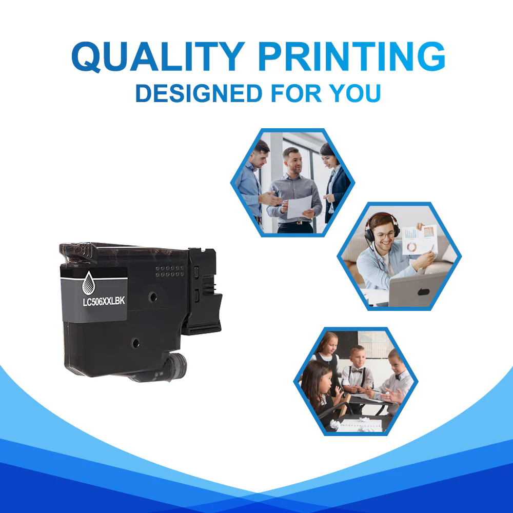 Compatible Brother LC506XXL Black Ink Cartridge - Super High Yield - Image 4