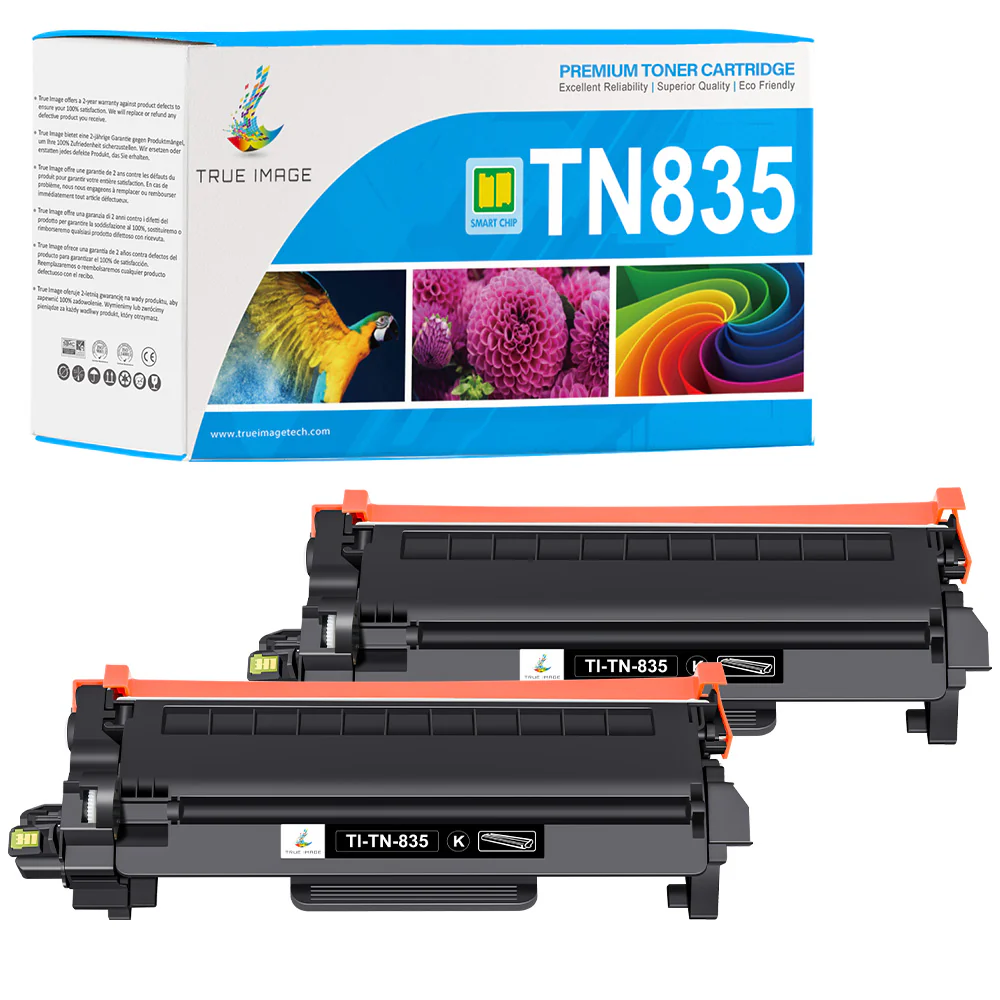 Compatible Brother TN835 Black Toner Cartridge - Super High Yield - Image 2