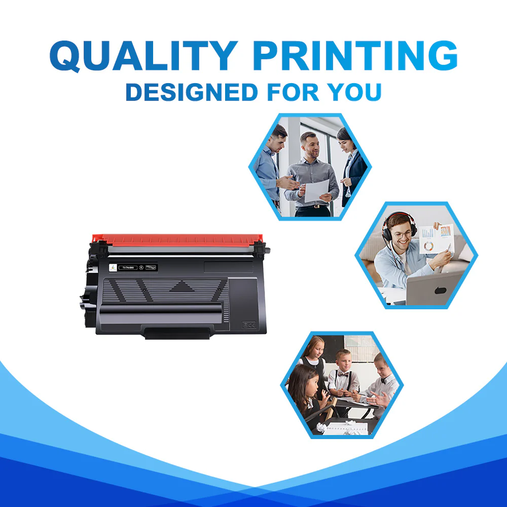 Compatible Brother TN890 Black Toner Cartridge 5-Pack - Image 4