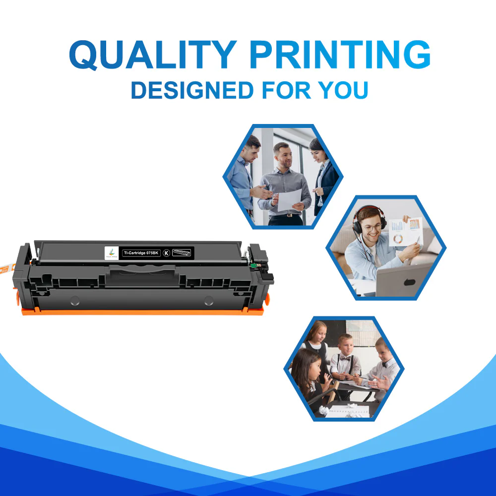 Compatible Canon 075 Black Toner Cartridge - With Chip - Image 5