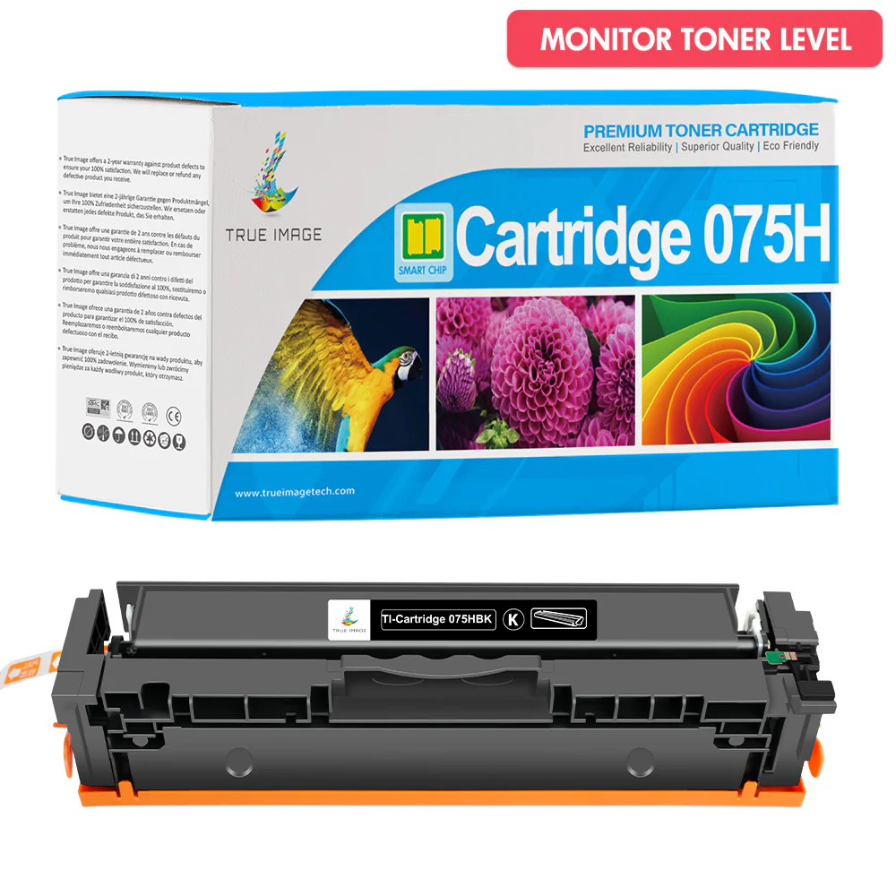 Compatible Canon 075H Black Toner Cartridge - With Chip - Image 2
