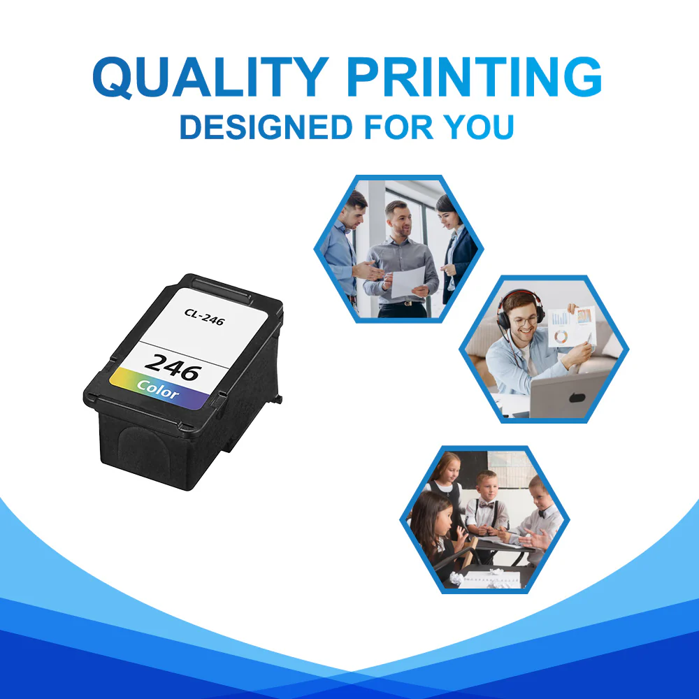 Compatible Canon CL-246 Color Ink Cartridge - Image 4