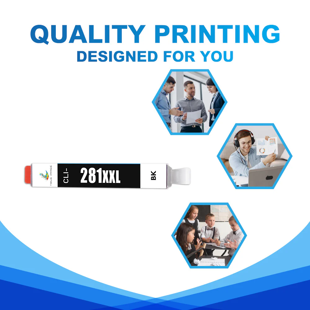Compatible Canon CLI-281XXLBK Black Ink Cartridge - Image 5