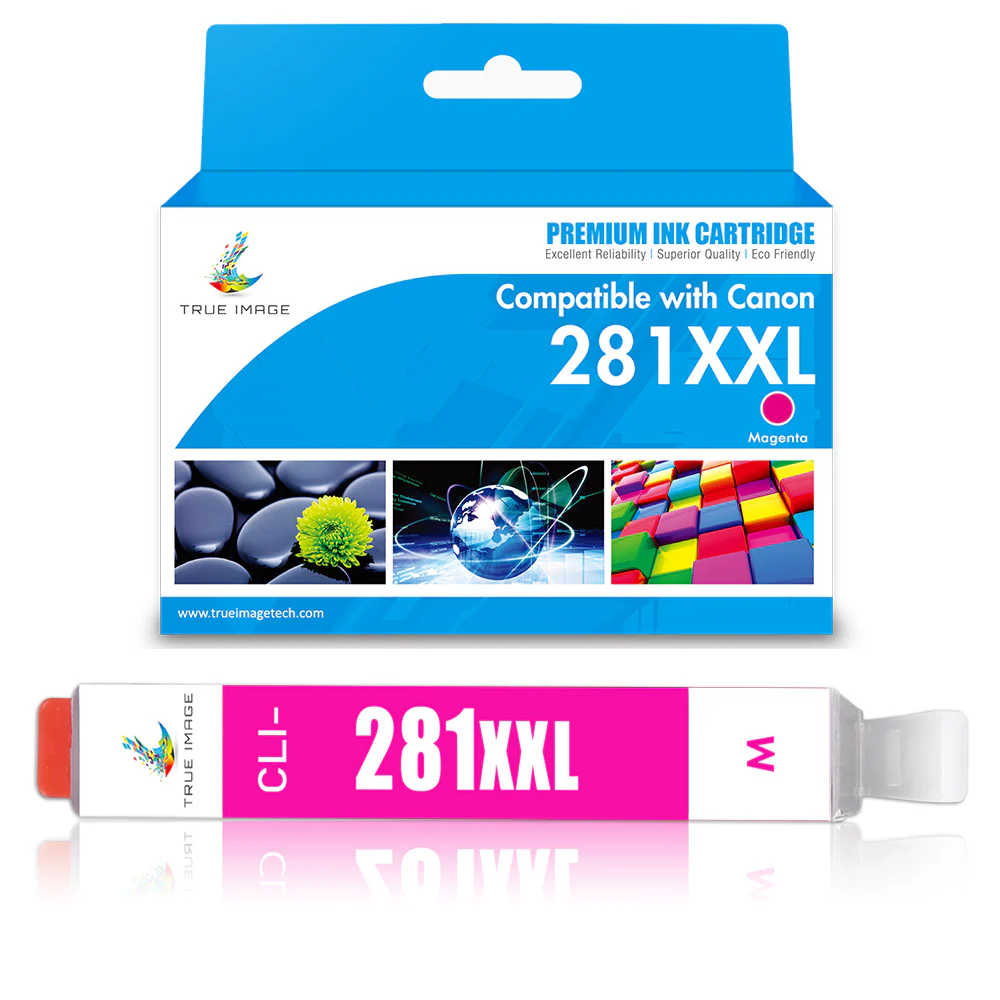 Compatible Canon CLI-281XXLM Magenta Ink Cartridge