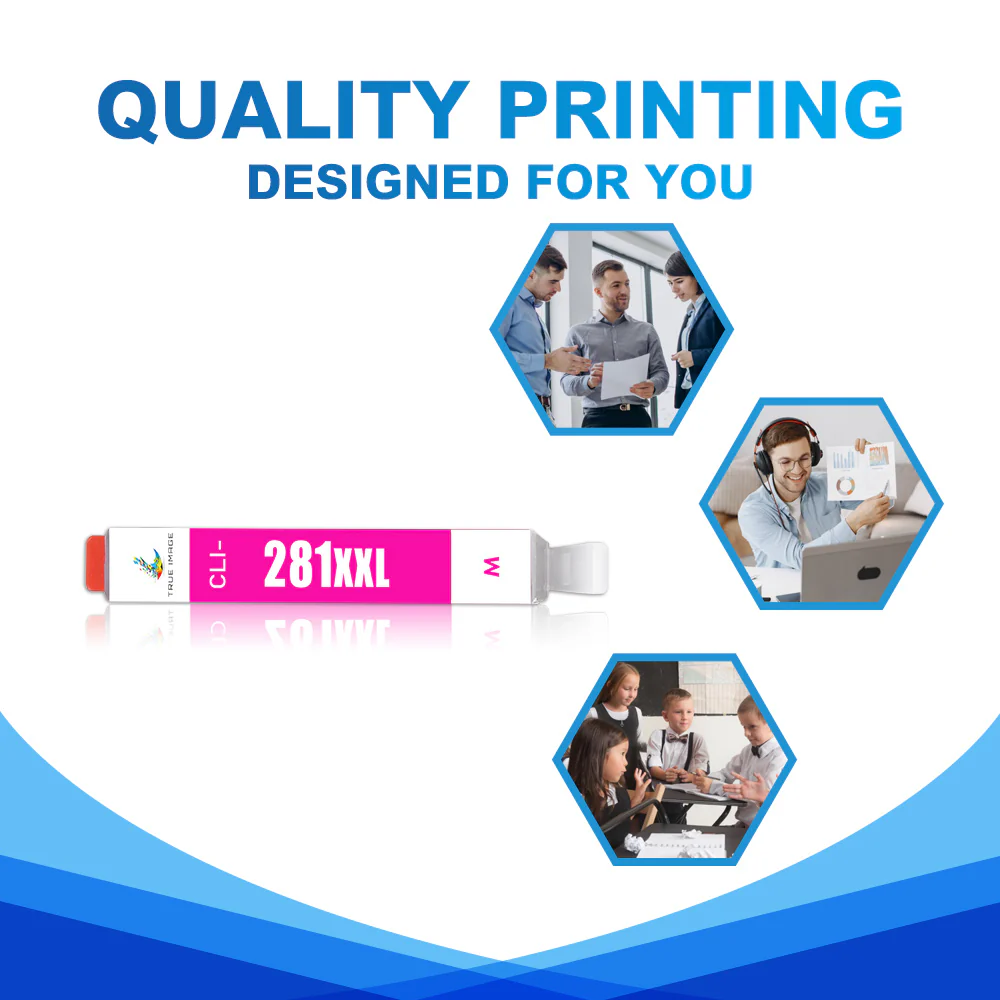 Compatible Canon CLI-281XXLM Magenta Ink Cartridge - Image 5