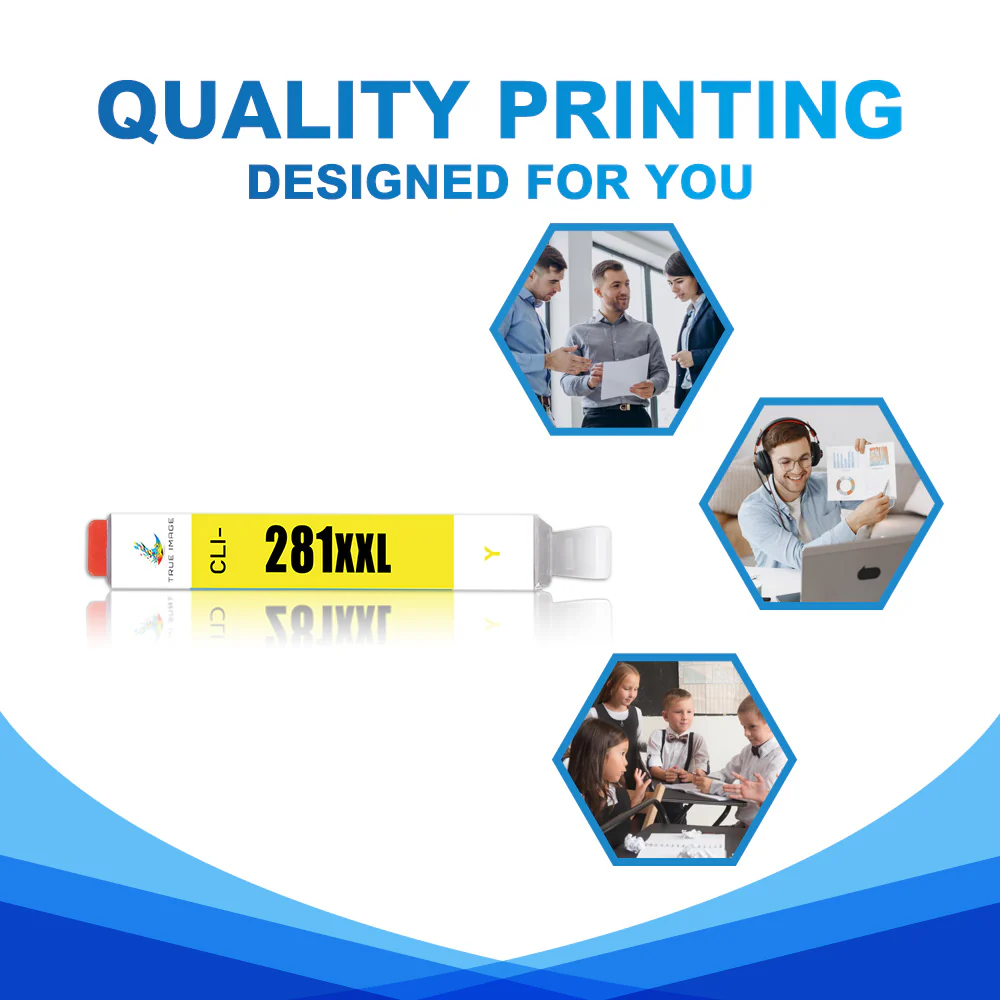 Compatible Canon CLI-281XXLY Yellow Ink Cartridge - Image 5