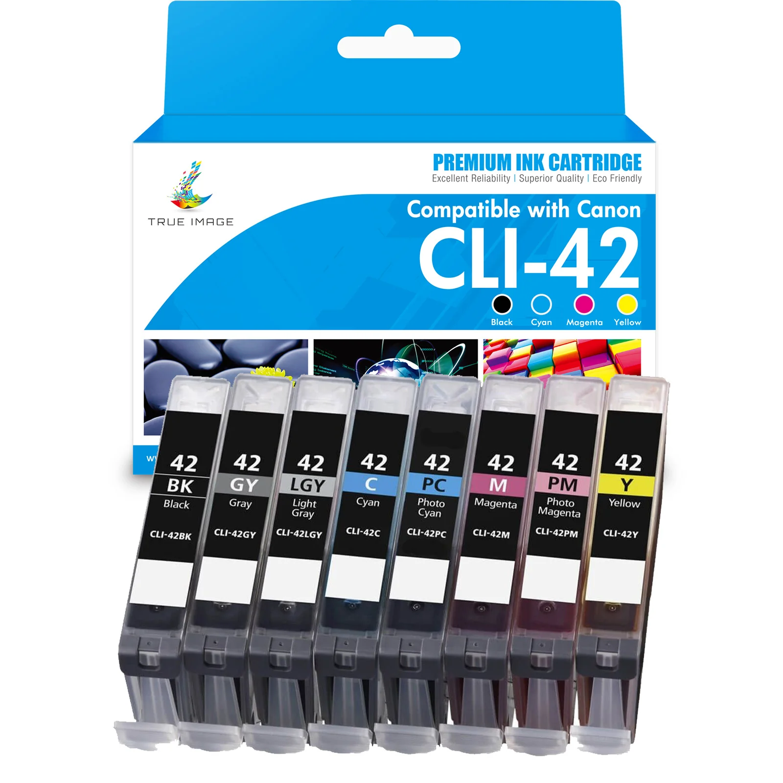 Compatible Canon CLI-42 Ink Cartridge - For PIXMA PRO-100 - Image 9