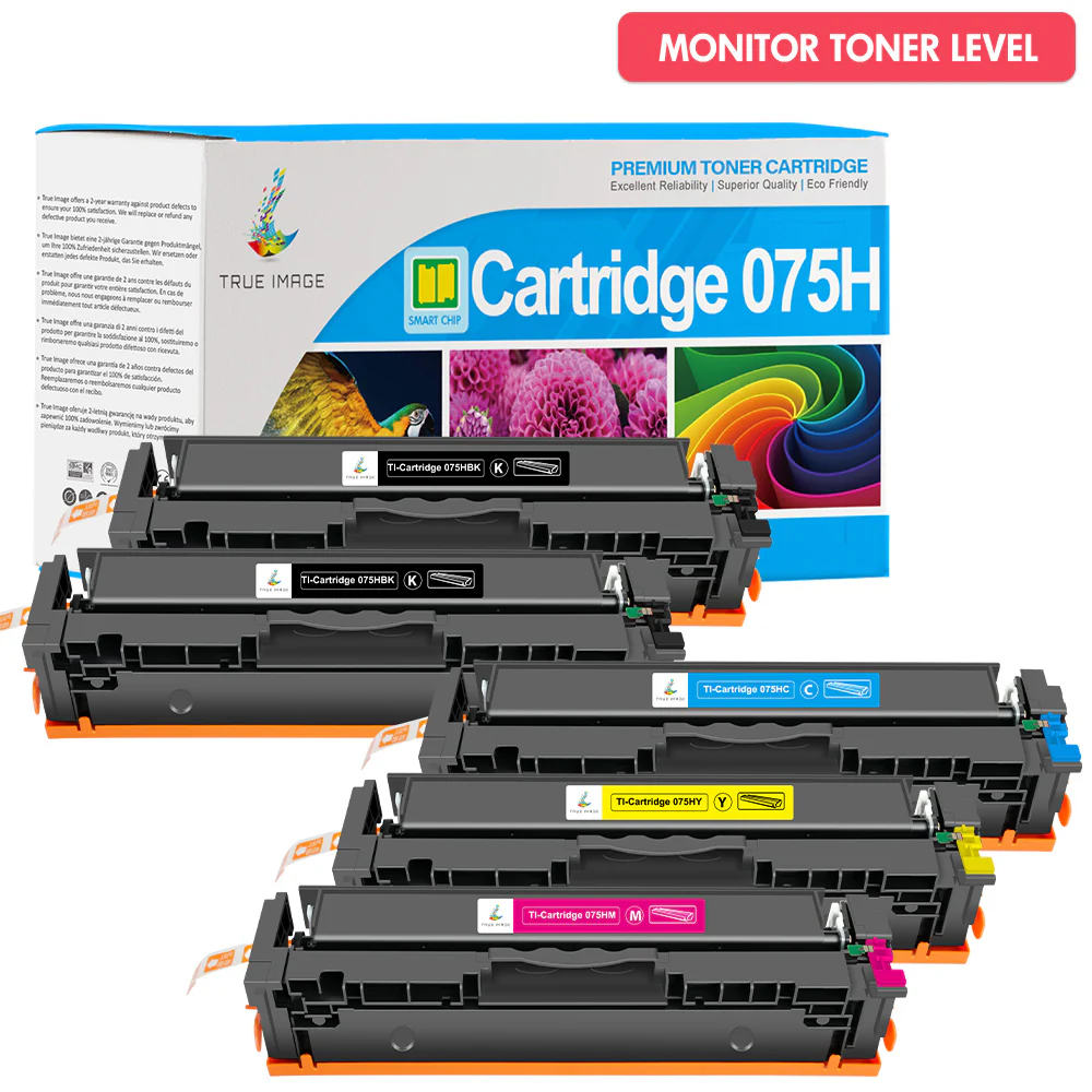 Compatible Canon 075H Toners Combo Pack - With Chip - Image 4