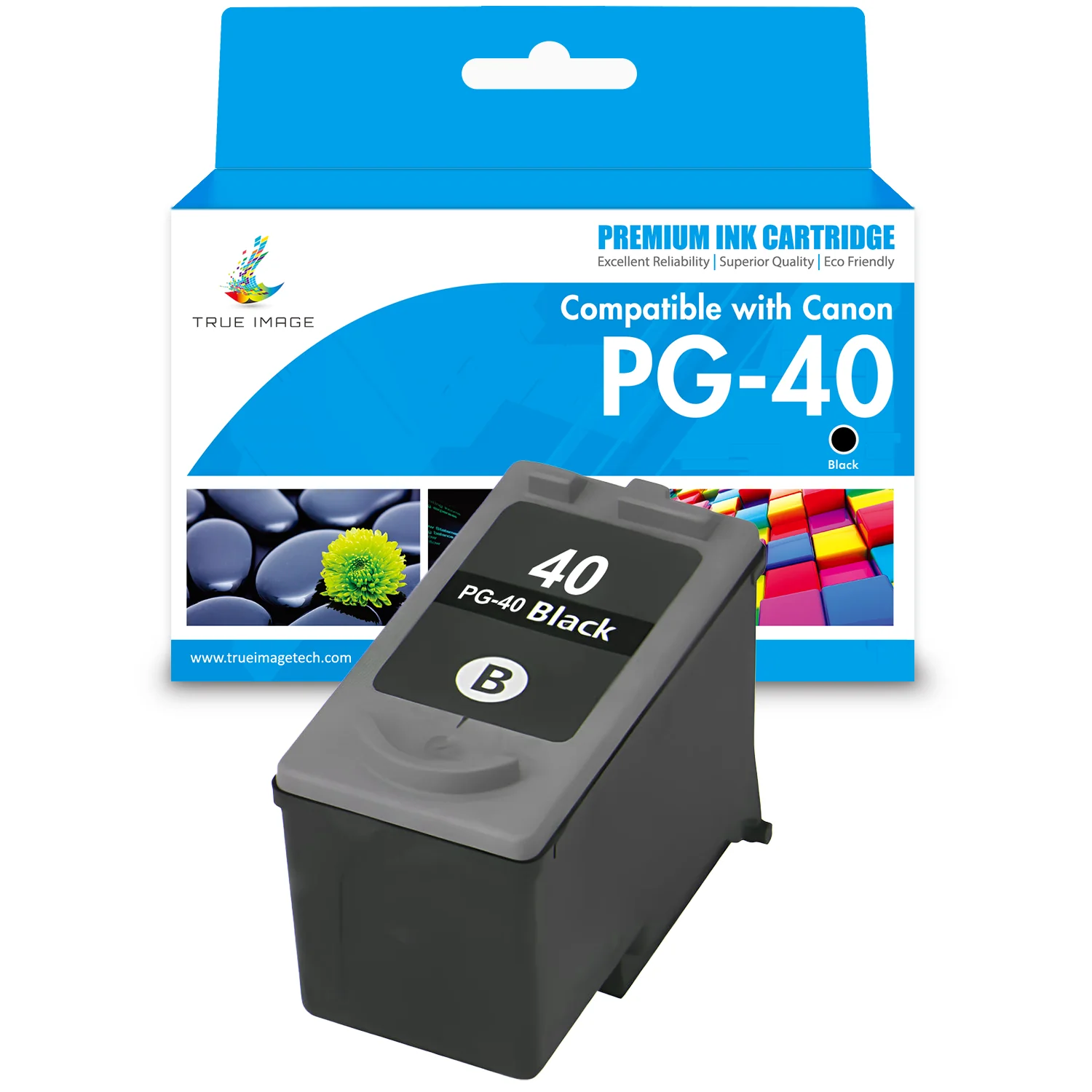 Compatible Canon PG-40 Black Ink Cartridge - Single Pack