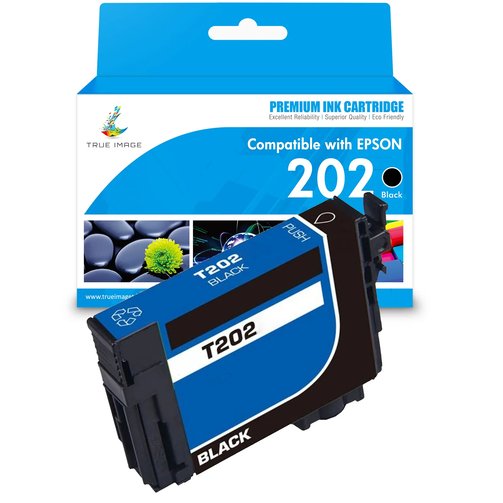 Compatible Epson 202 Black/Cyan/Yellow/Magenta Ink Cartridge - Single Pack