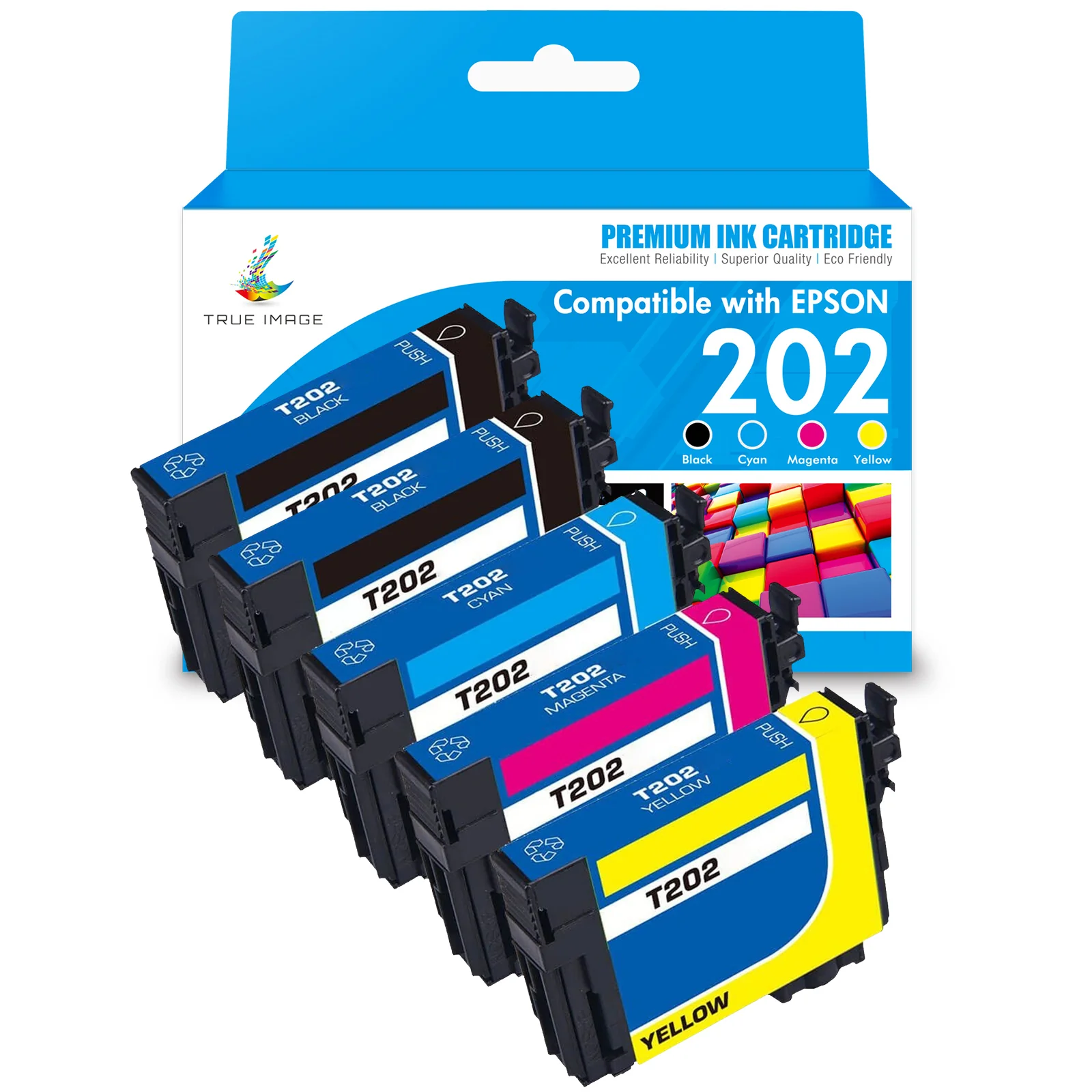 Compatible Epson 202 Ink Cartridges - T202 - Multi Pack - Image 2