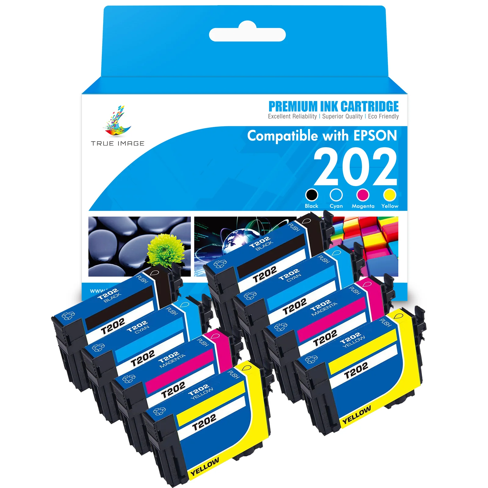 Compatible Epson 202 Ink Cartridges - T202 - Multi Pack - Image 3