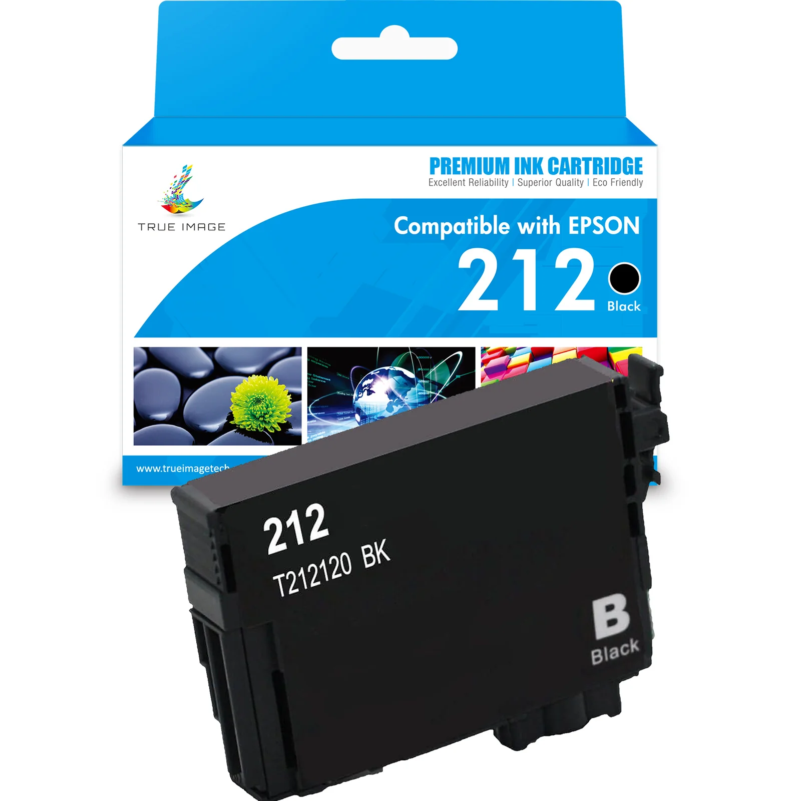 Compatible Epson 212 Black/Cyan/Yellow/Magenta Ink Cartridge - Single Pack