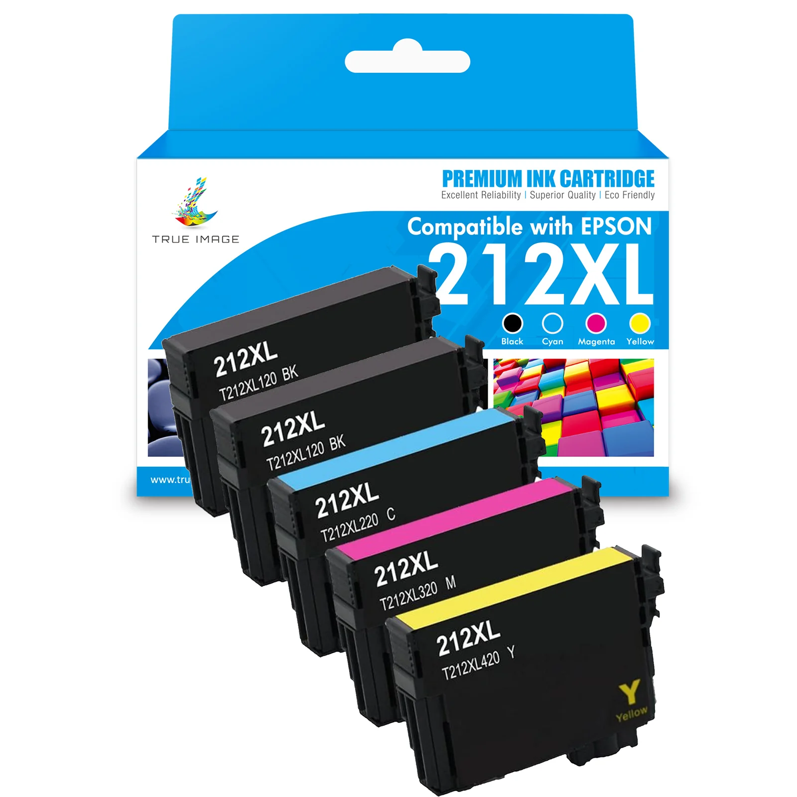 Compatible Epson 212XL Ink Cartridge - T212XL - Multi Pack - Image 2