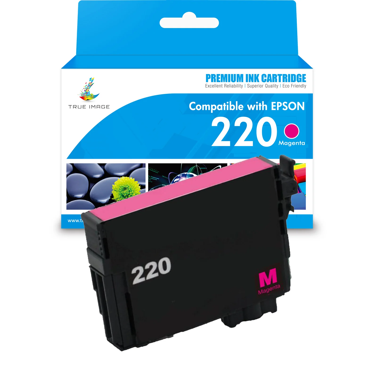 Compatible Epson 220 Black/Cyan/Yellow/Magenta Ink Cartridge - Single Pack - Image 3