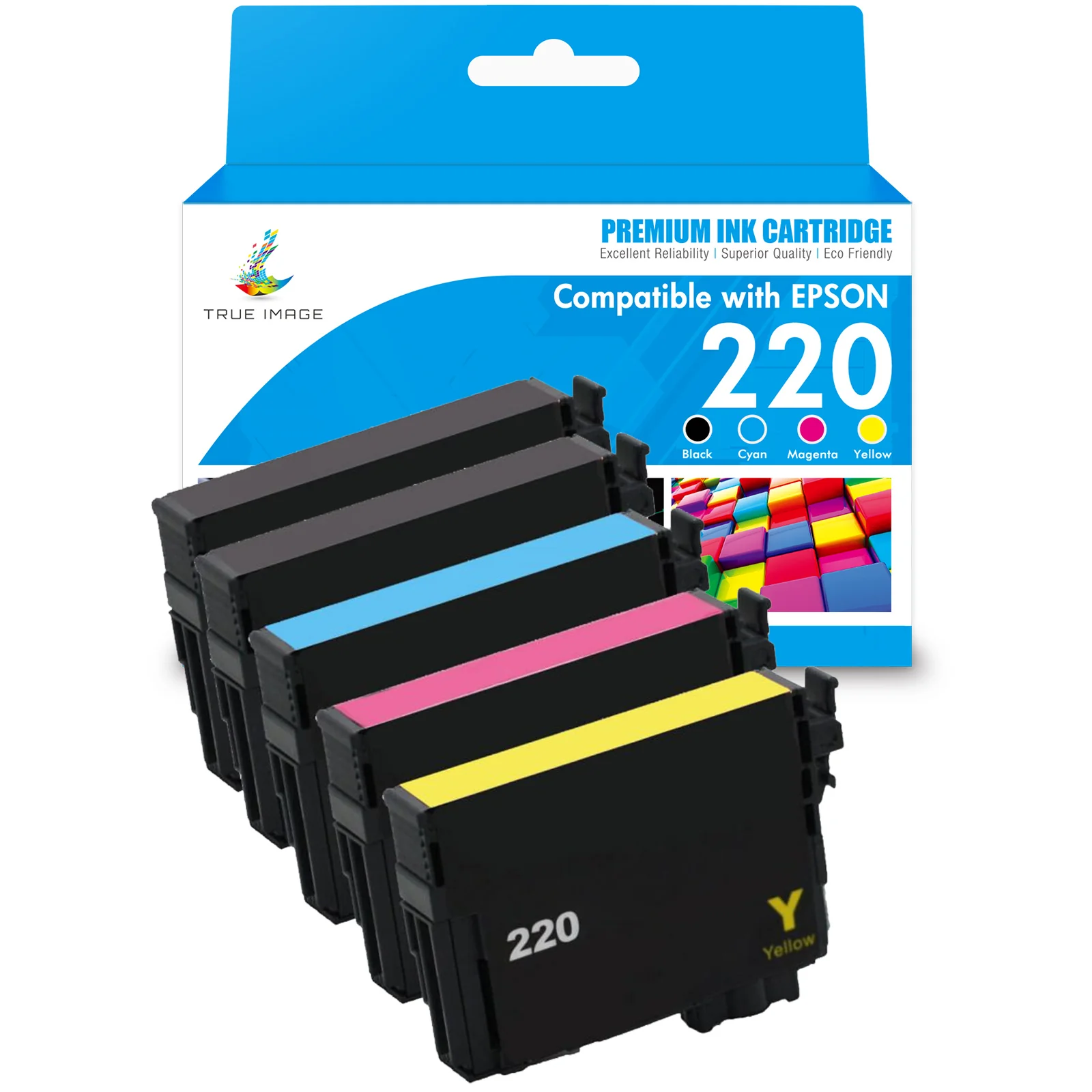 Compatible Epson 220 Ink Cartridge - T220 - Multi Pack - Image 2
