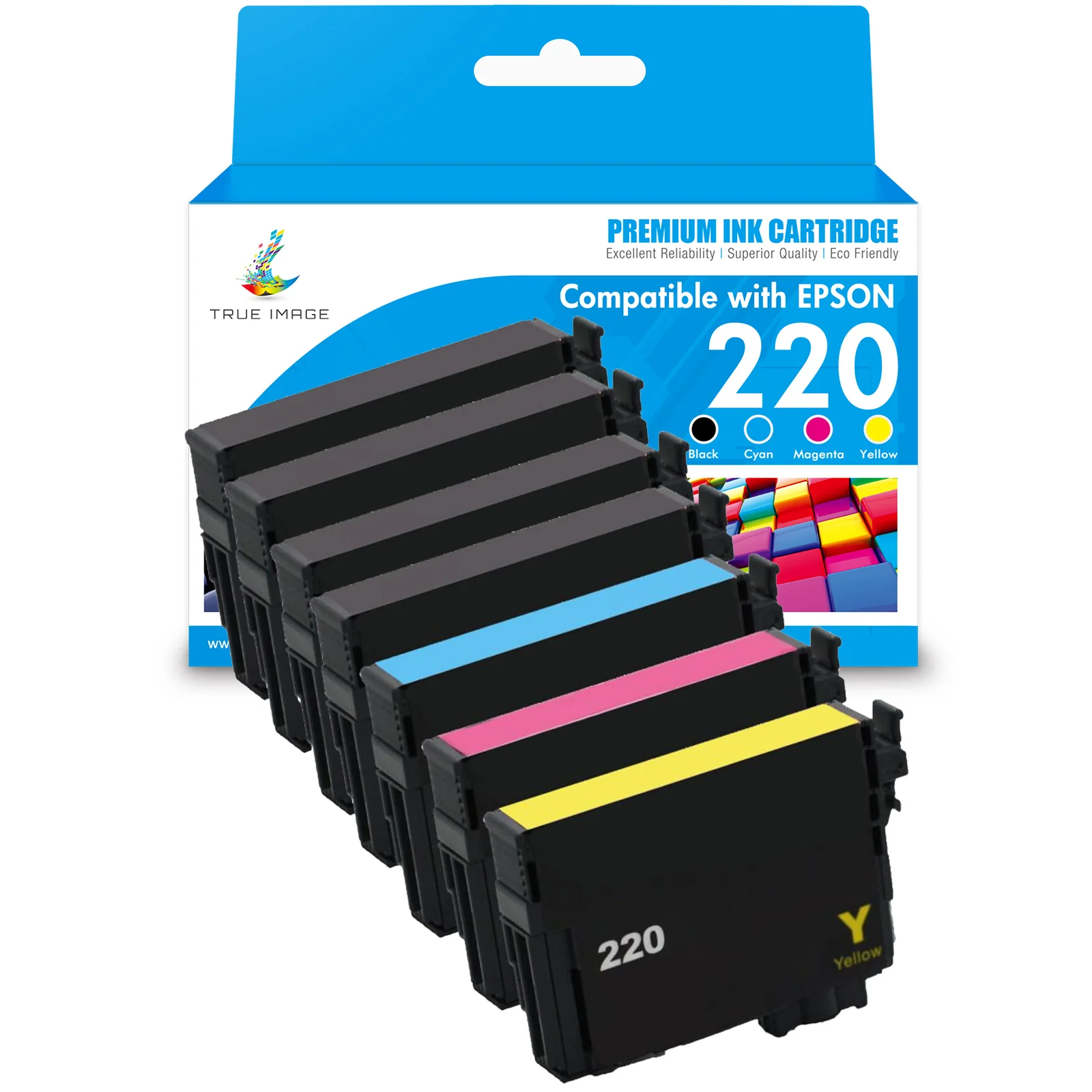 Compatible Epson 220 Ink Cartridge - T220 - Multi Pack - Image 3