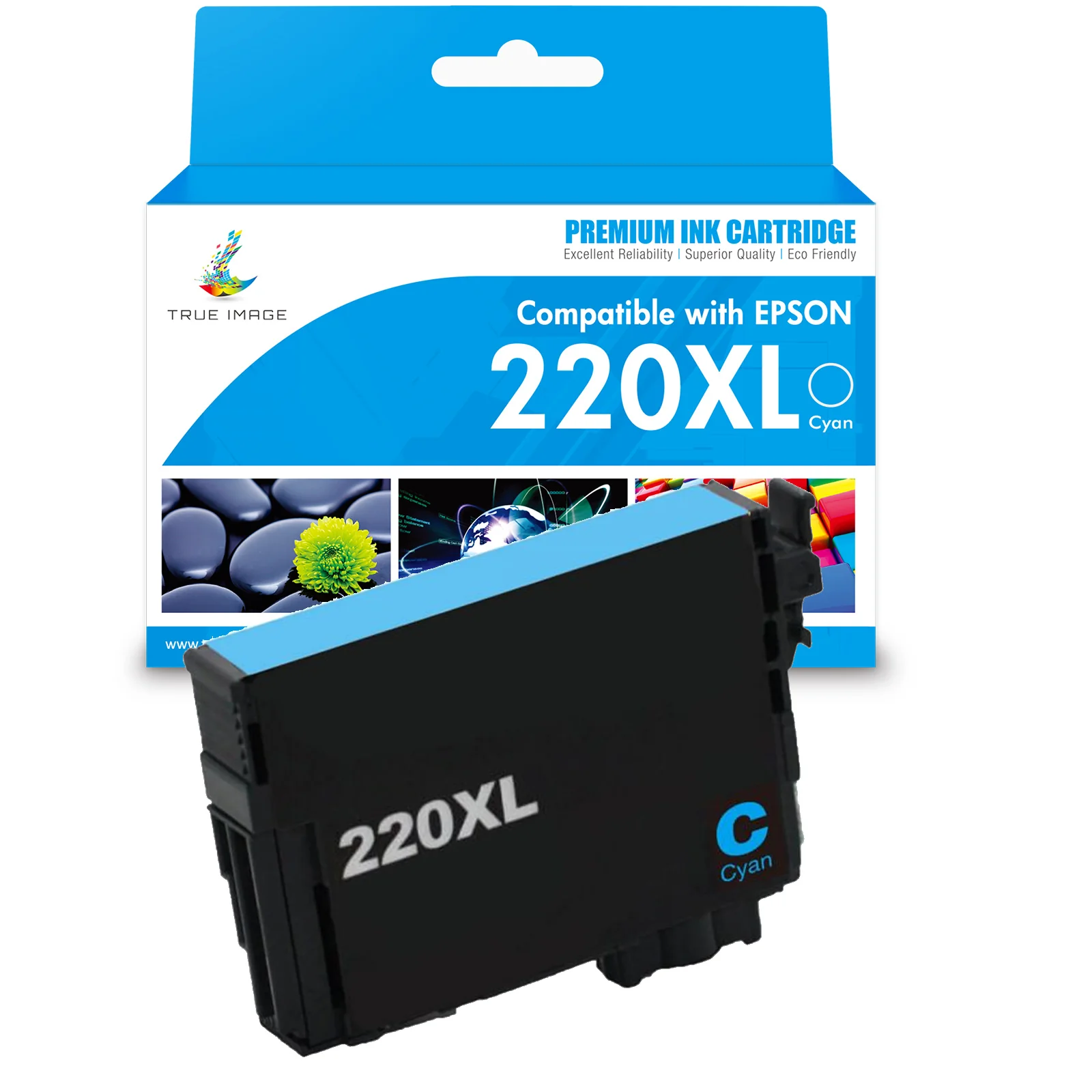 Compatible Epson 220XL Black/Cyan/Yellow/Magenta Ink Cartridge - Single Pack - Image 2