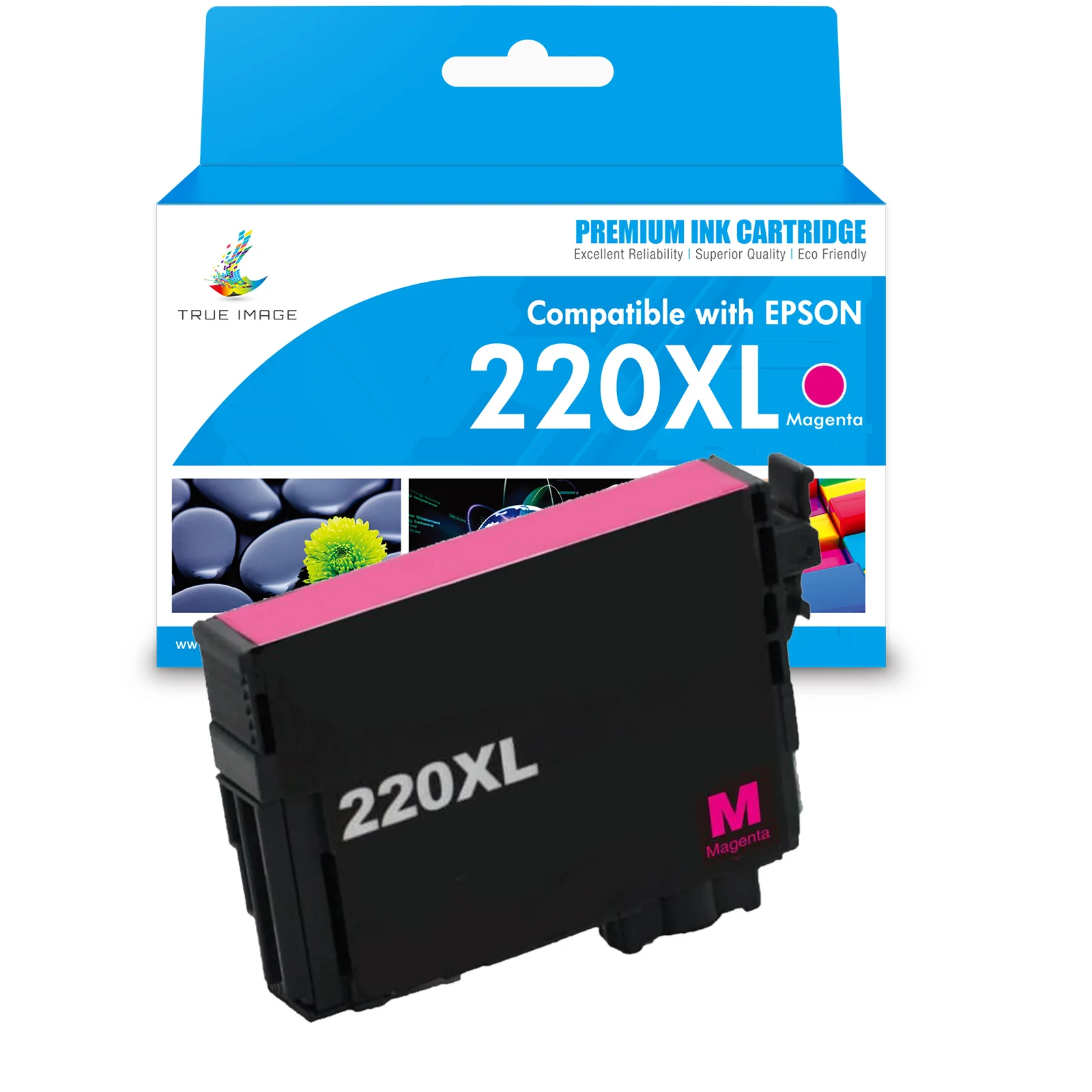 Compatible Epson 220XL Black/Cyan/Yellow/Magenta Ink Cartridge - Single Pack - Image 3