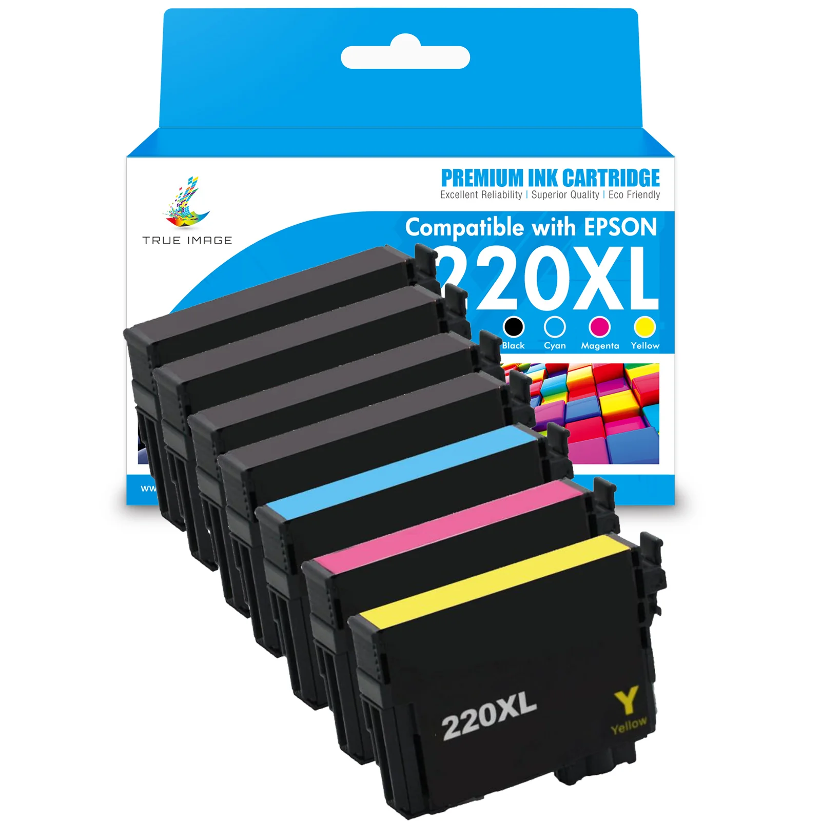 Compatible Epson 220XL Ink Cartridge - T220XL - Multi Pack - Image 3