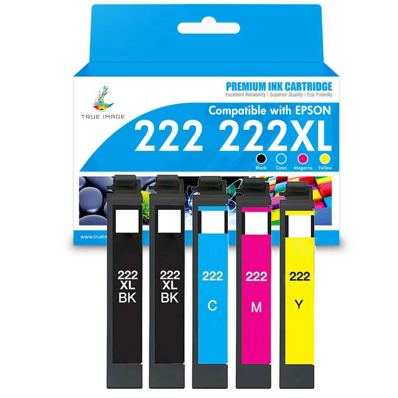 Compatible Epson 222/Epson 222XL Ink Cartridges - T222/T222XL - Multi Pack - Image 12