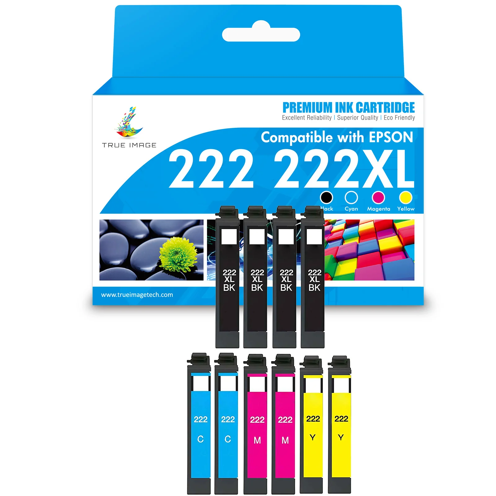 Compatible Epson 222/Epson 222XL Ink Cartridges - T222/T222XL - Multi Pack - Image 14