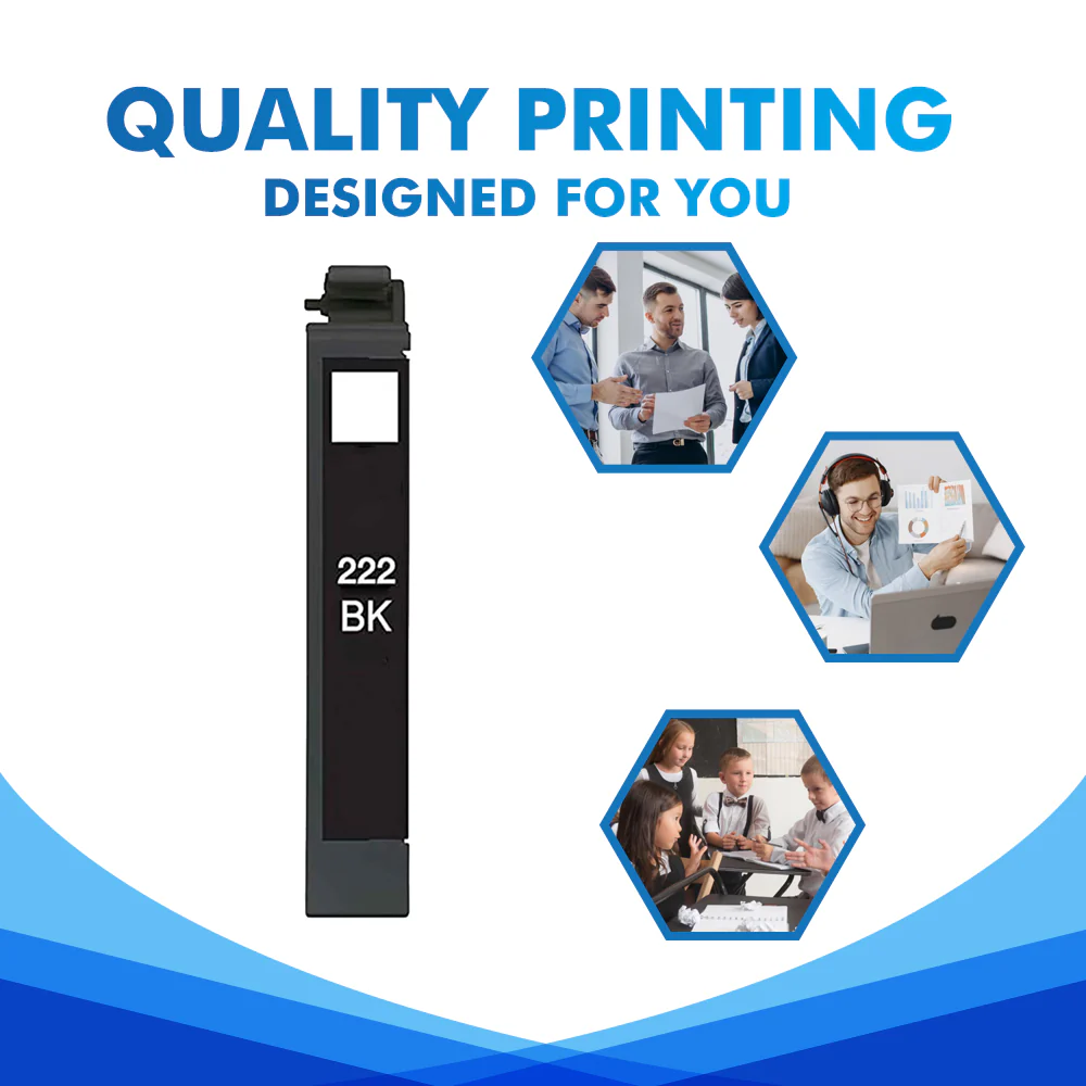 Compatible Epson 222/Epson 222XL Ink Cartridges - T222/T222XL - Multi Pack - Image 7