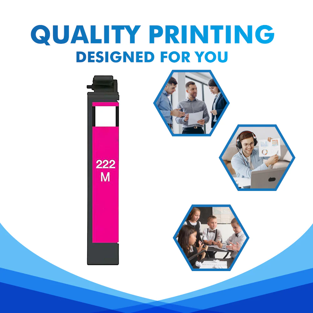 Compatible Epson 222/Epson 222XL Ink Cartridges - T222/T222XL - Multi Pack - Image 9