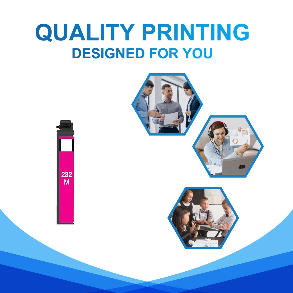 Compatible Epson 232 Black/Cyan/Yellow/Magenta Ink Cartridge - Single Pack - Image 10