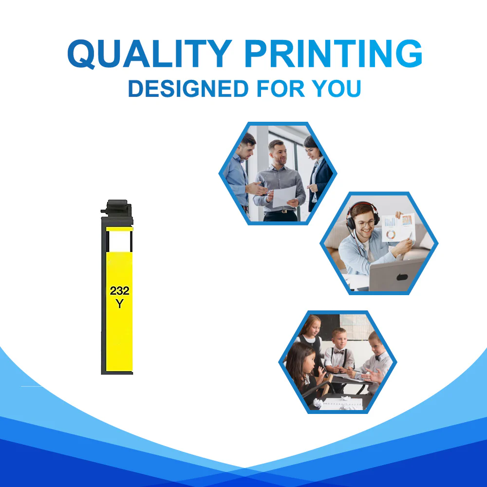Compatible Epson 232 Black/Cyan/Yellow/Magenta Ink Cartridge - Single Pack - Image 11