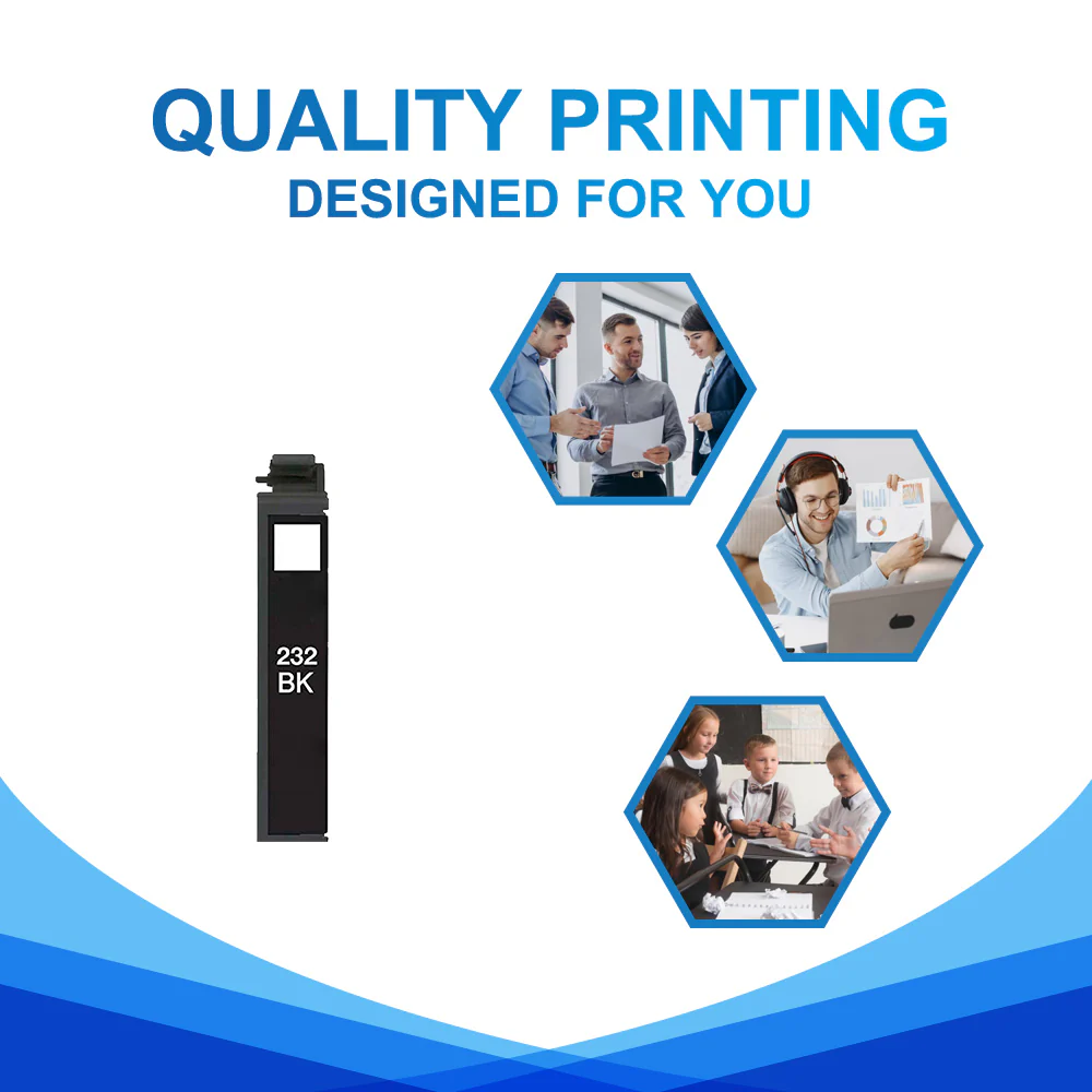 Compatible Epson 232 Black/Cyan/Yellow/Magenta Ink Cartridge - Single Pack - Image 8