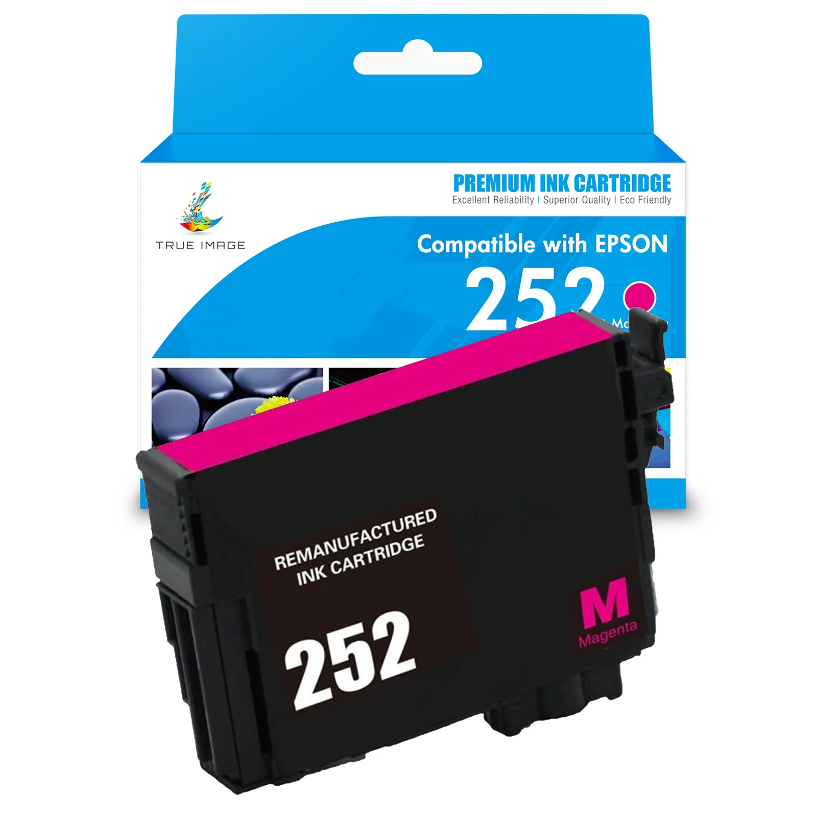 Compatible Epson 252 Black/Cyan/Yellow/Magenta Ink Cartridge - Single Pack - Image 3