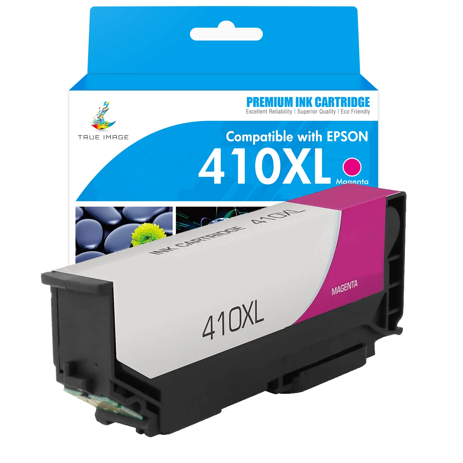 Compatible Epson 410XL Black/Cyan/Magenta/Yellow/Photo Black Ink Cartridge - Single Pack - Image 3