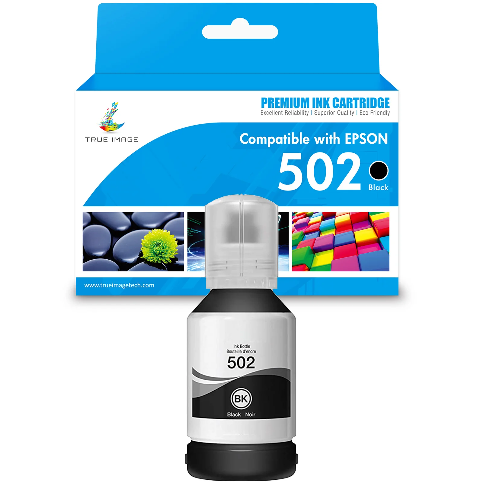 Compatible Epson 502 Black/Cyan/Yellow/Magenta Ink Cartridge - Single Pack