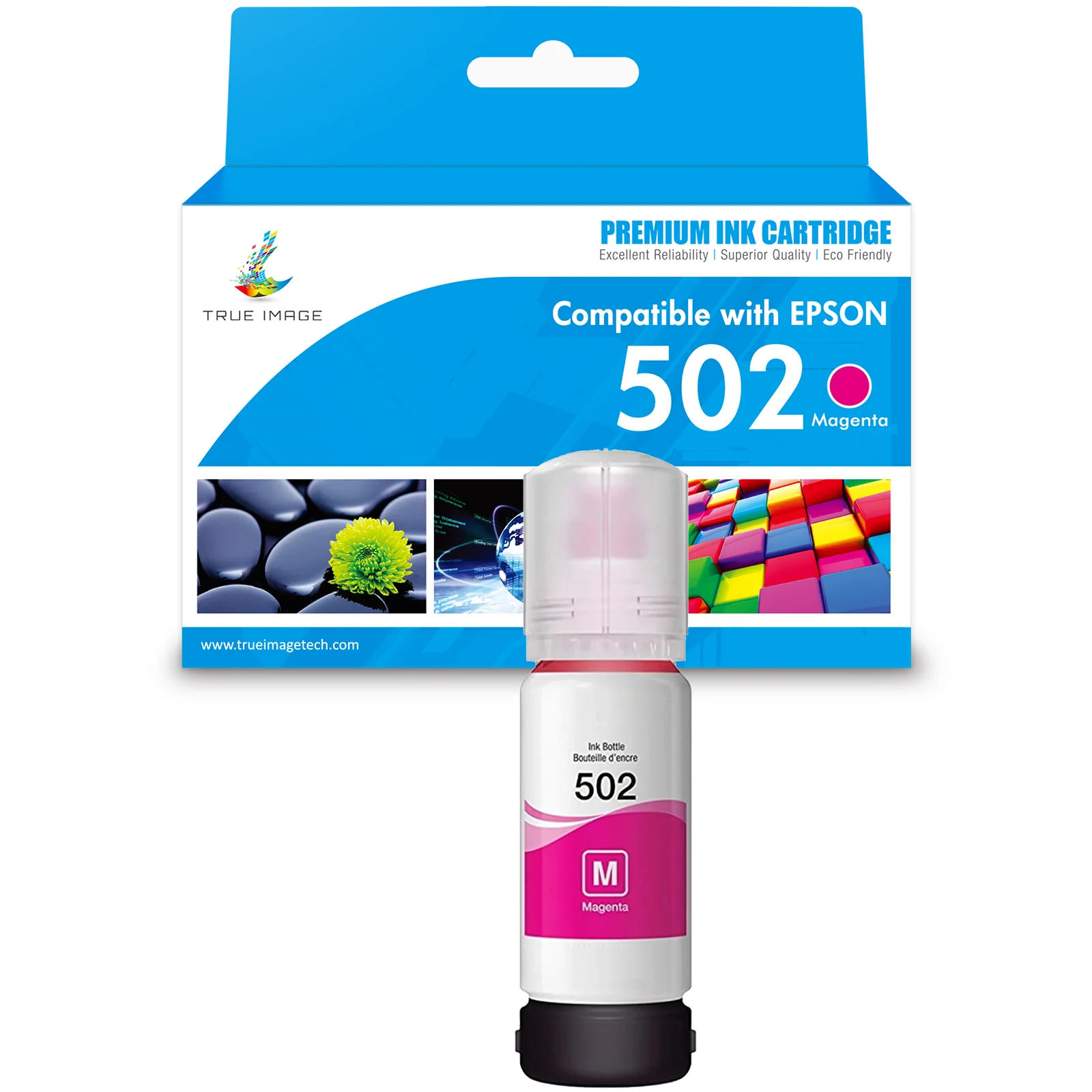 Compatible Epson 502 Black/Cyan/Yellow/Magenta Ink Cartridge - Single Pack - Image 3