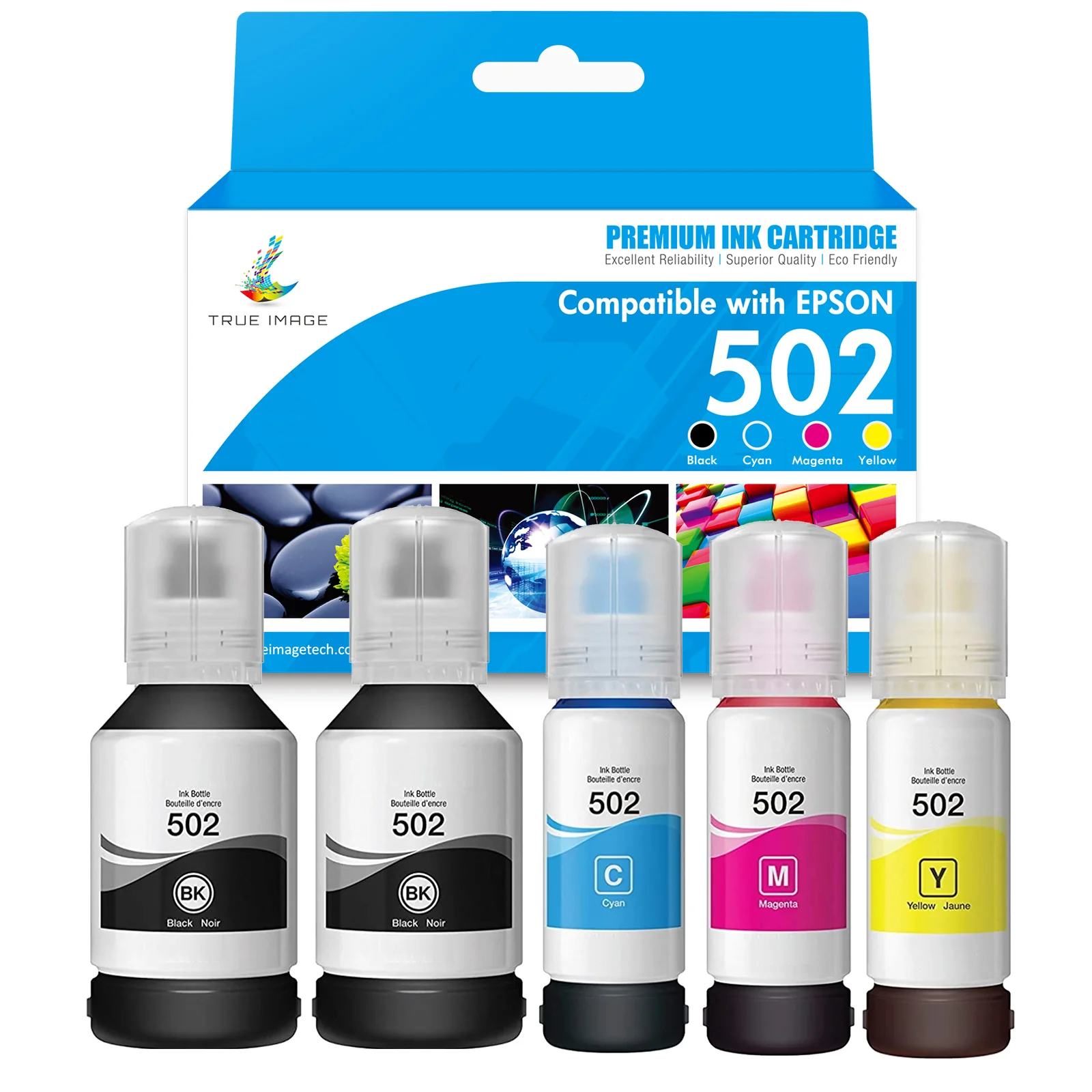 Compatible Epson 502 Ink Cartridge - T502 - Multi Pack - Image 2