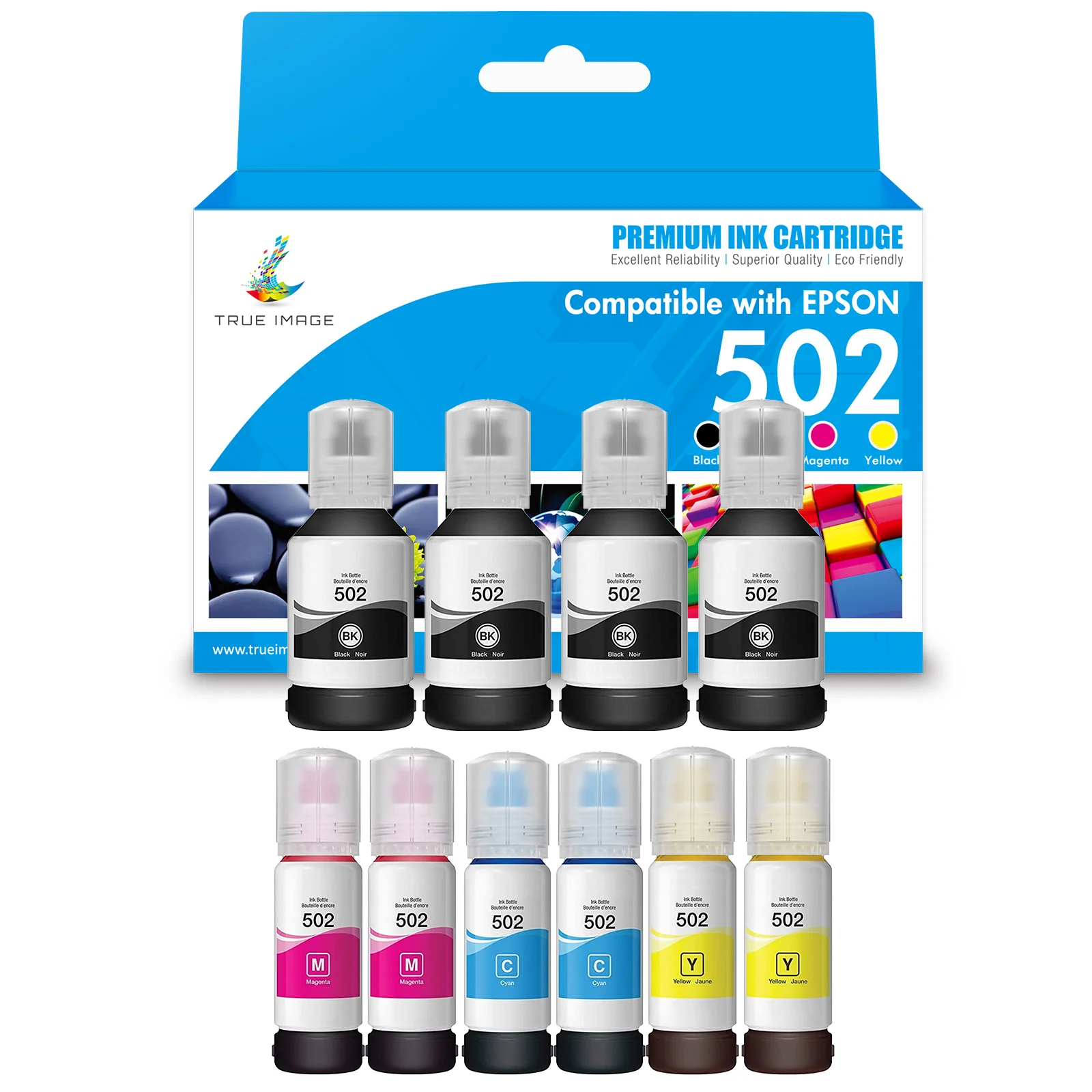 Compatible Epson 502 Ink Cartridge - T502 - Multi Pack - Image 3