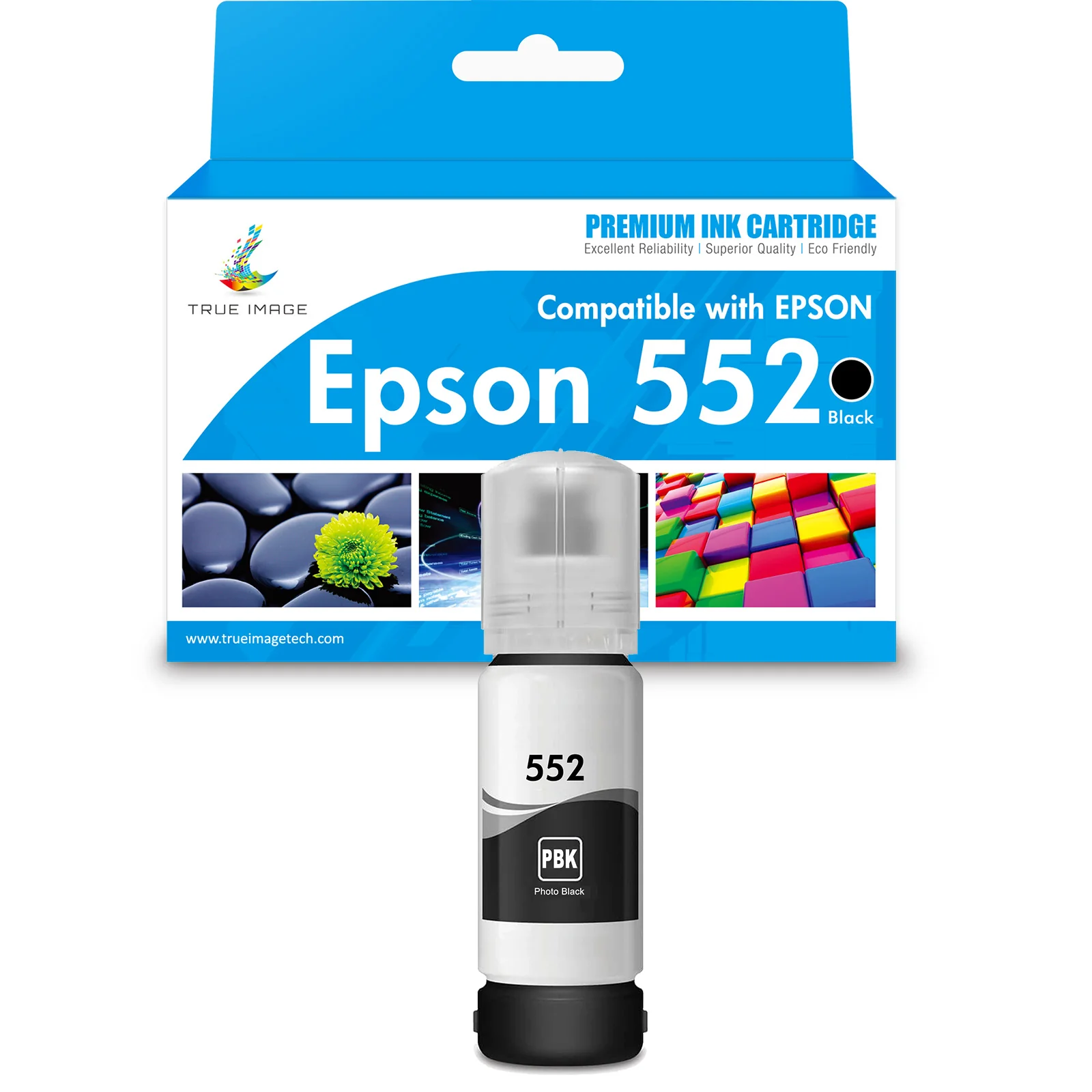 Compatible Epson 552 Ink Cartridge - High Yield - Single Pack - Image 2