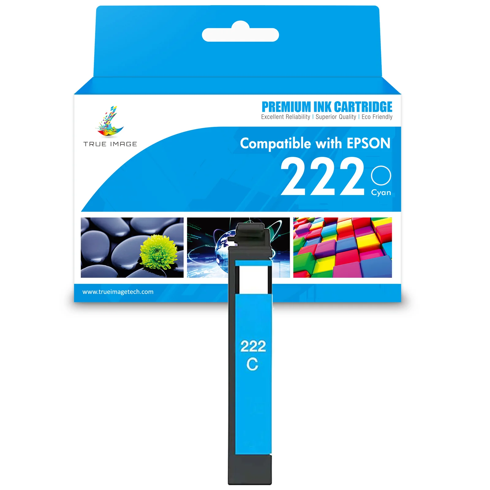 Compatible Epson 222/Epson 222XL Black/Cyan/Yellow/Magenta Ink Cartridge - Single Pack - Image 2