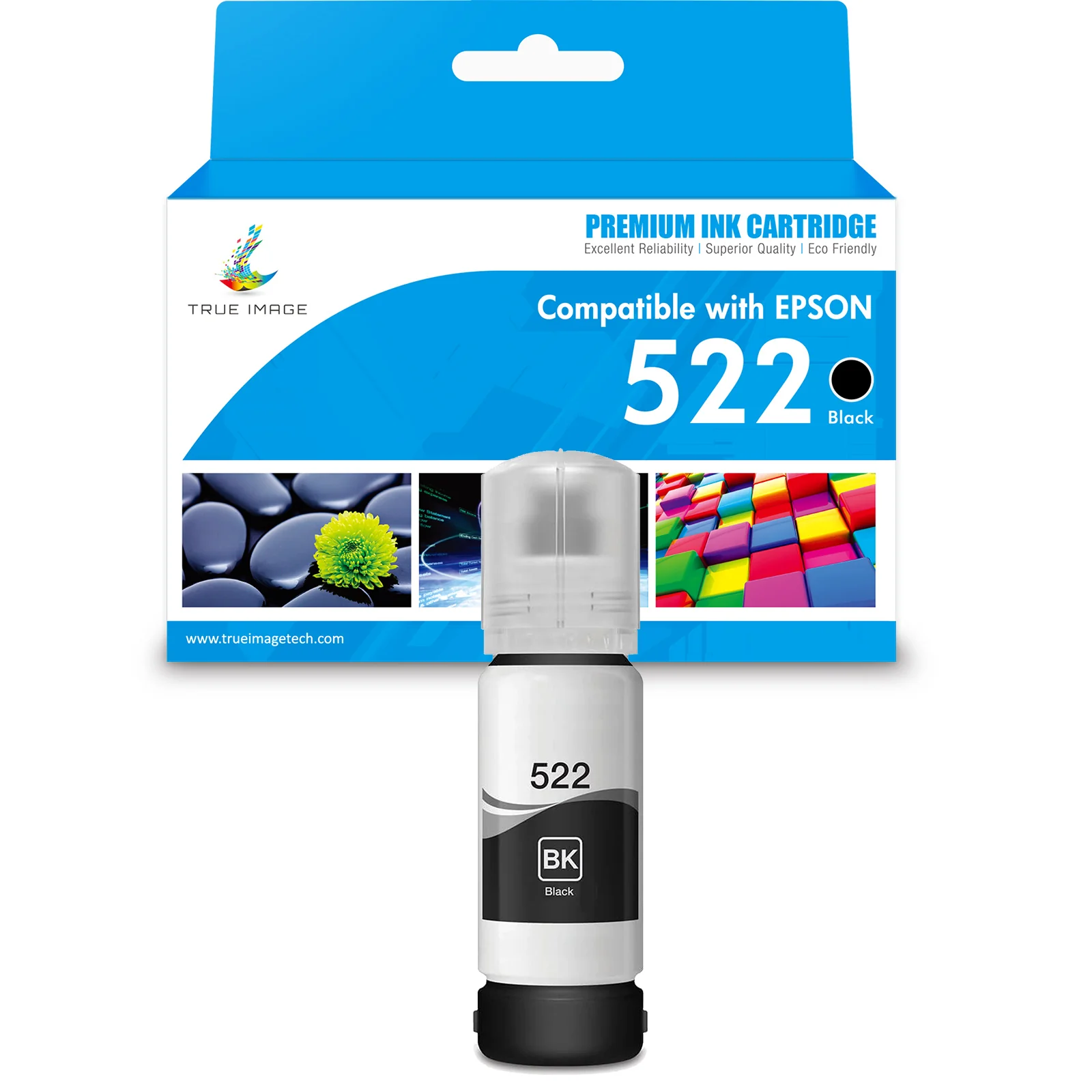 Compatible Epson 522 Black/Cyan/Yellow/Magenta Ink Cartridge - Single Pack
