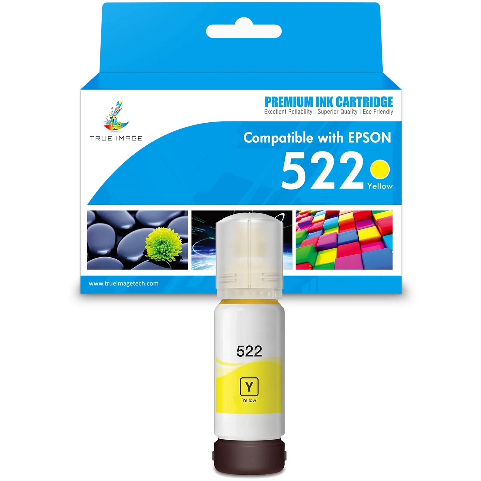 Compatible Epson 522 Black/Cyan/Yellow/Magenta Ink Cartridge - Single Pack - Image 4