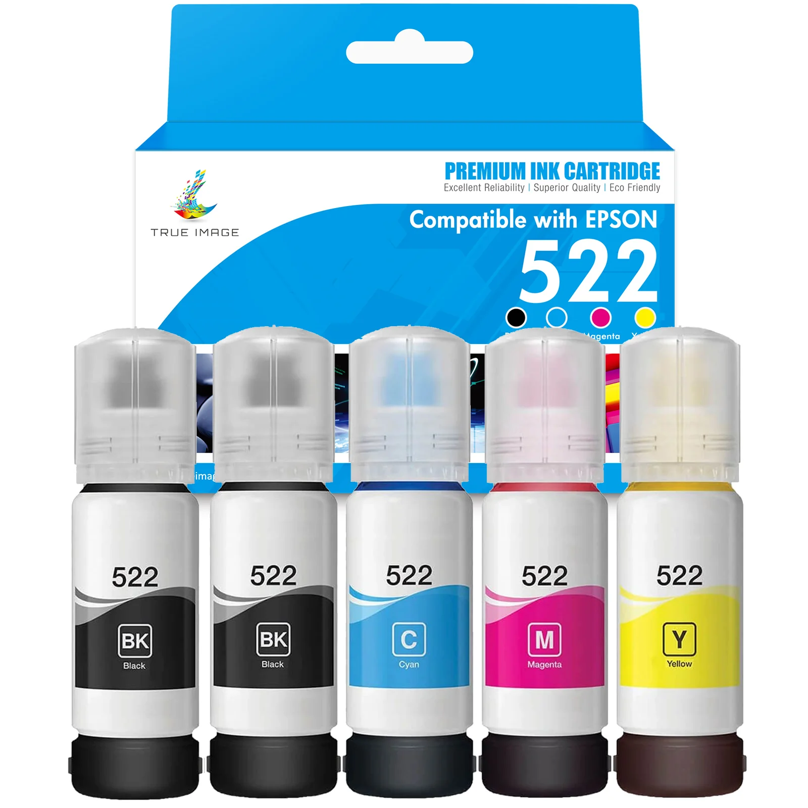 Compatible Epson 522 Ink Cartridge - T522 - Multi Pack - Image 2